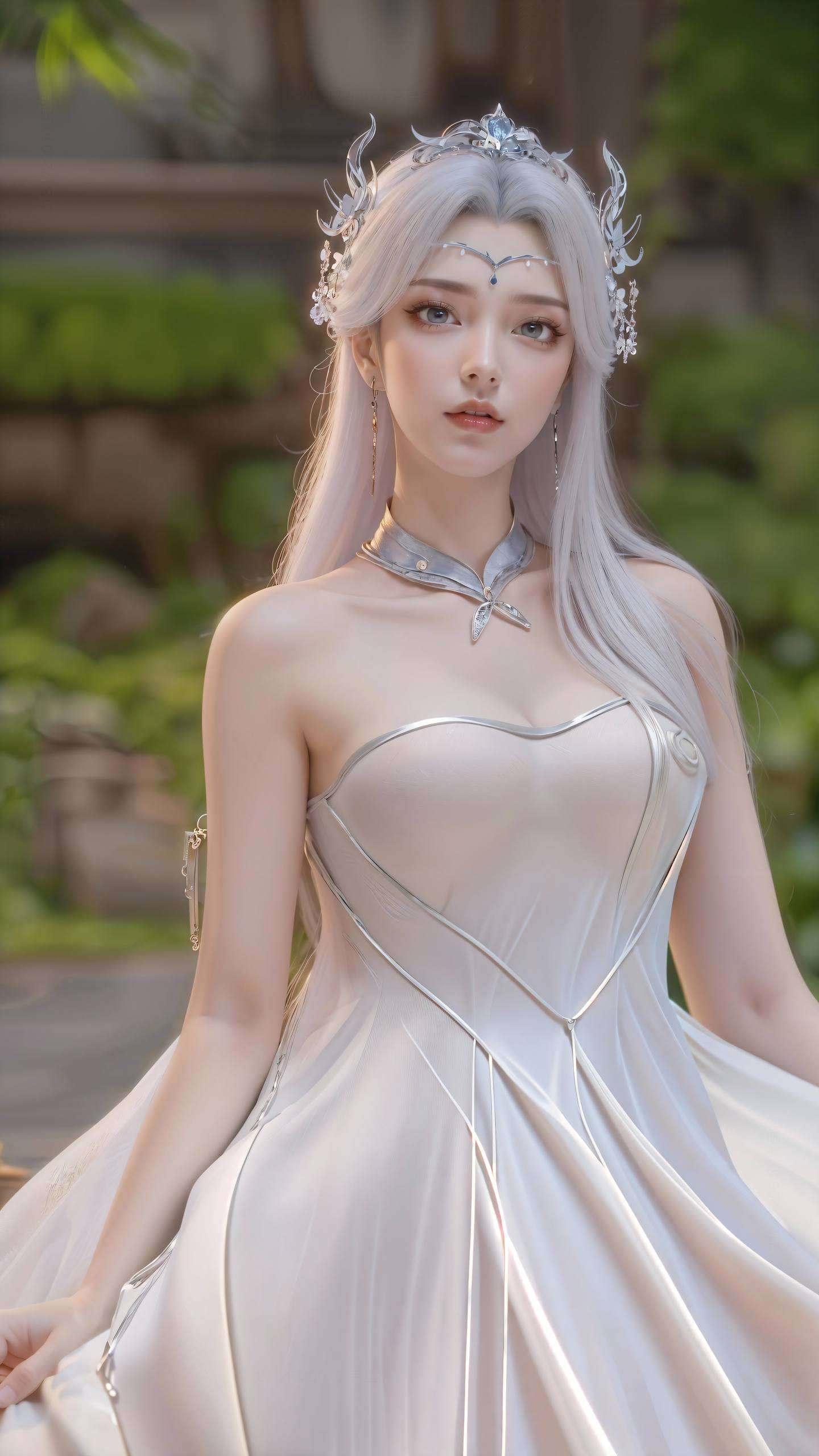 这位来自《百炼成神》的国漫女神还是静立时的优雅