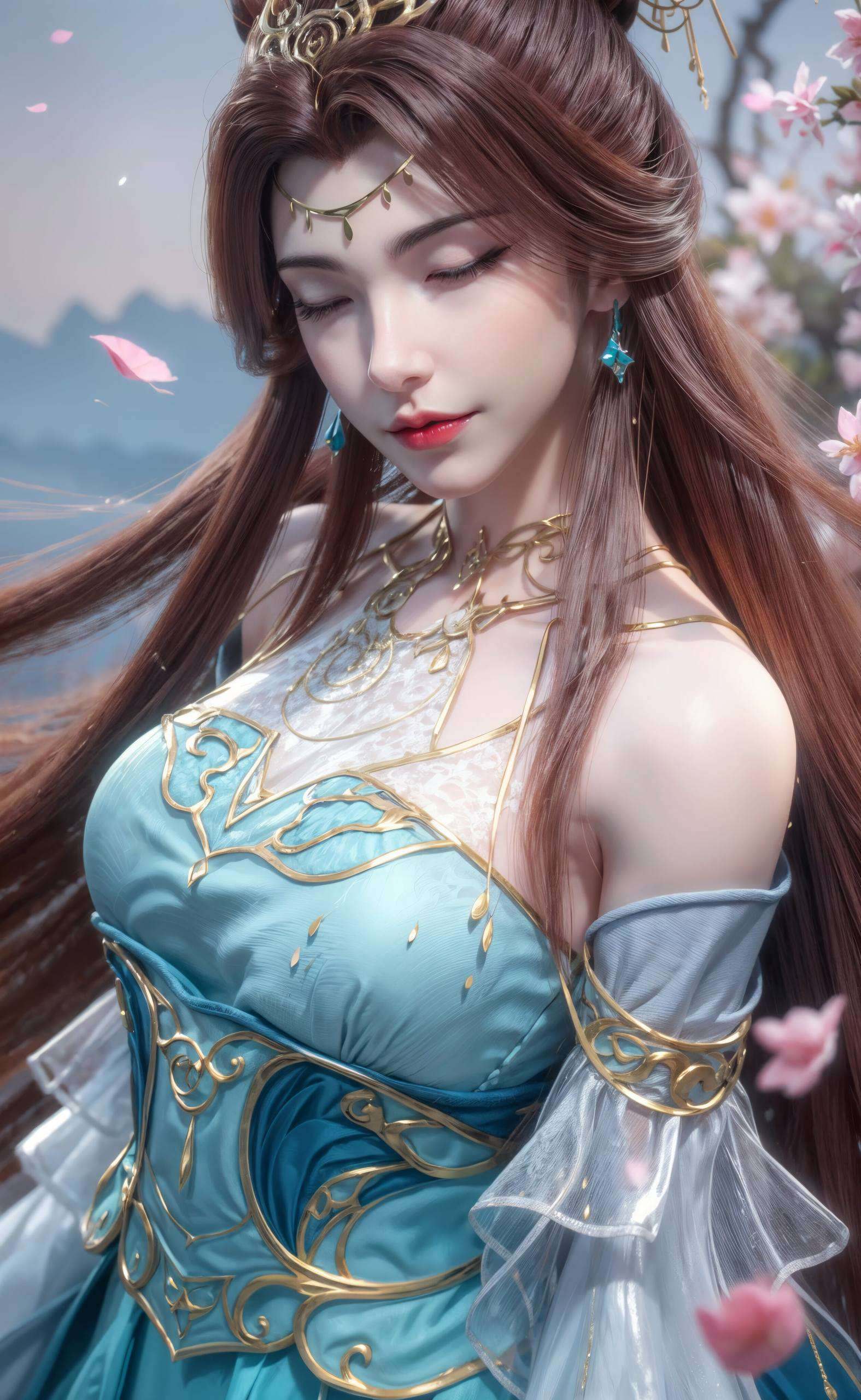 免费！所以而是一位国漫女神的精致肖像