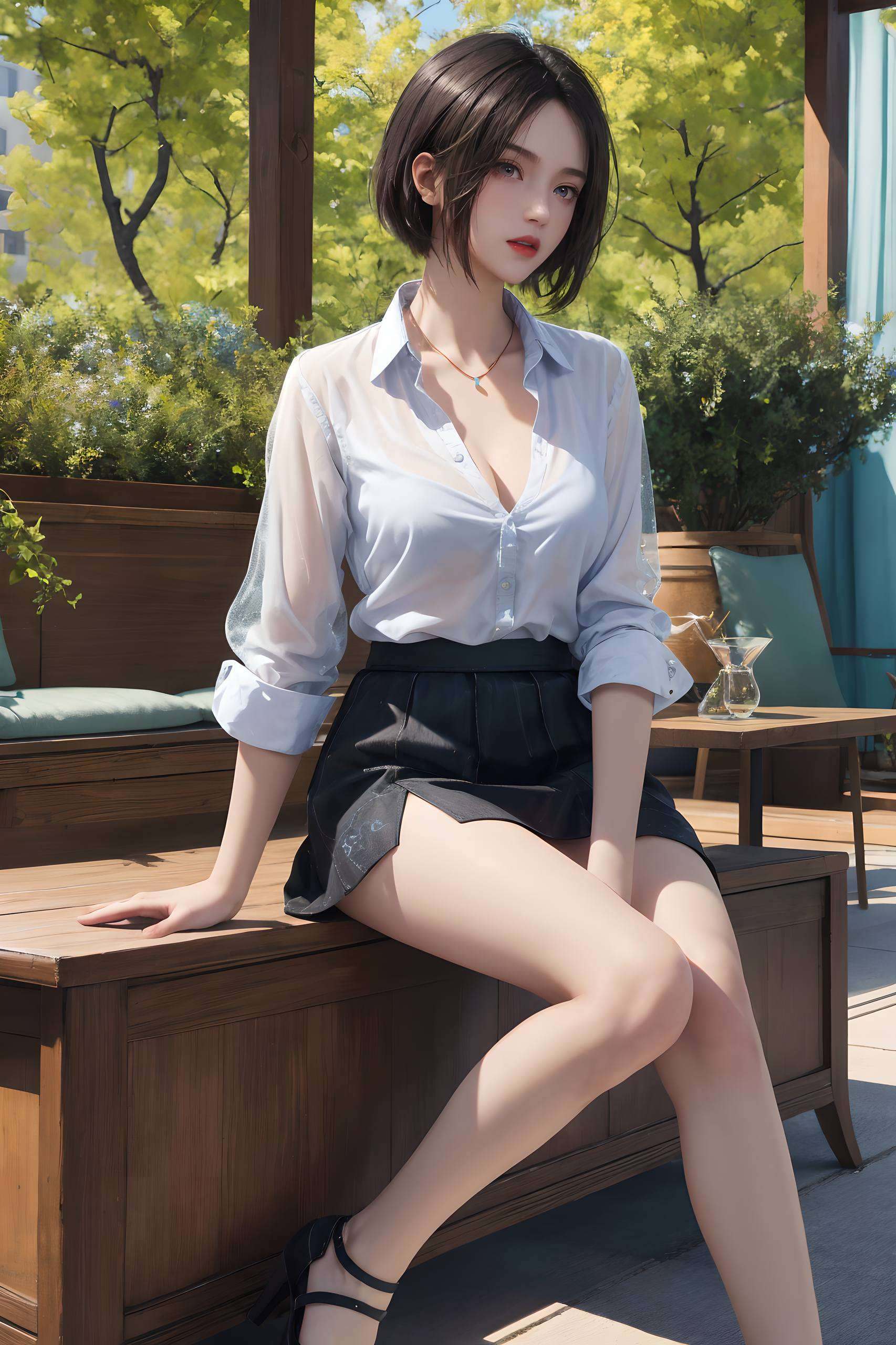清新得像是刚从冰窖里捞出来的她的壁纸
