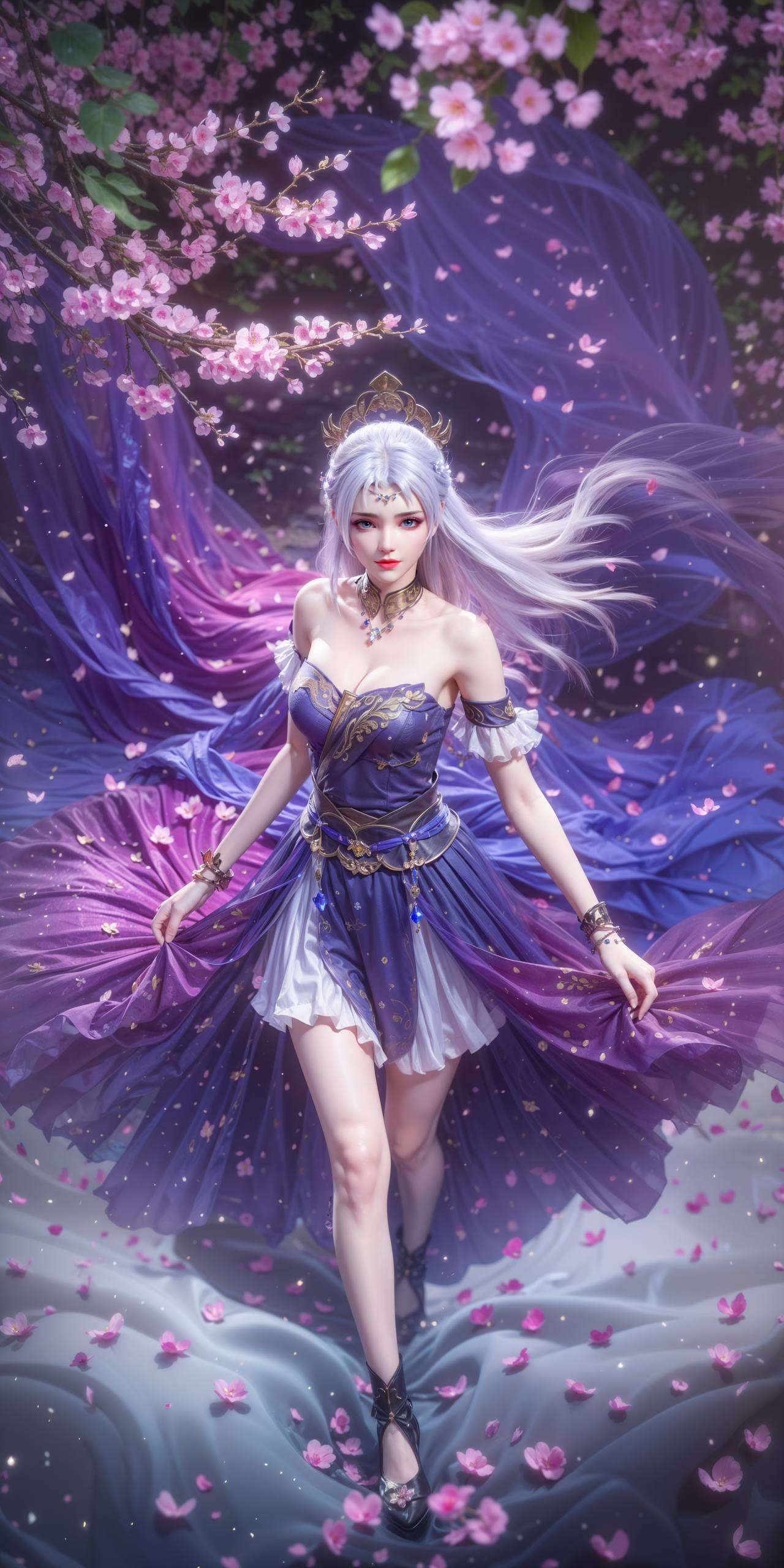 竖屏壁纸更是将她的优雅与神秘完美呈现犹如清风拂面