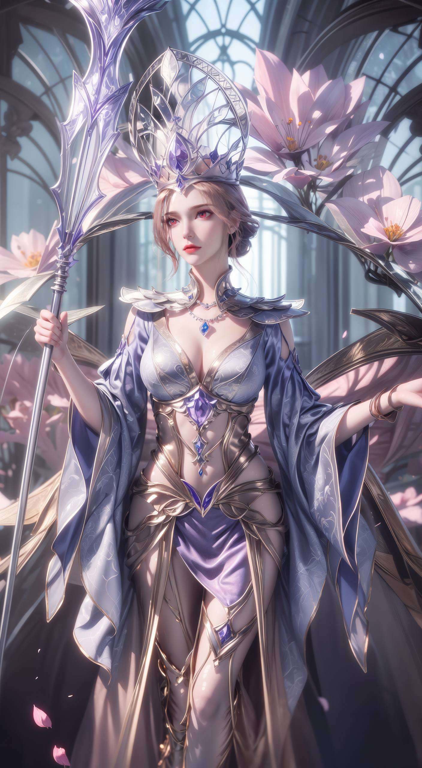 想要让你的手机屏幕瞬间升级为国漫女神的专属舞台吗？来试试这款高分辨率全屏极简壁纸——比比东高清壁纸！这不仅仅是壁纸这位斗罗大陆的女神