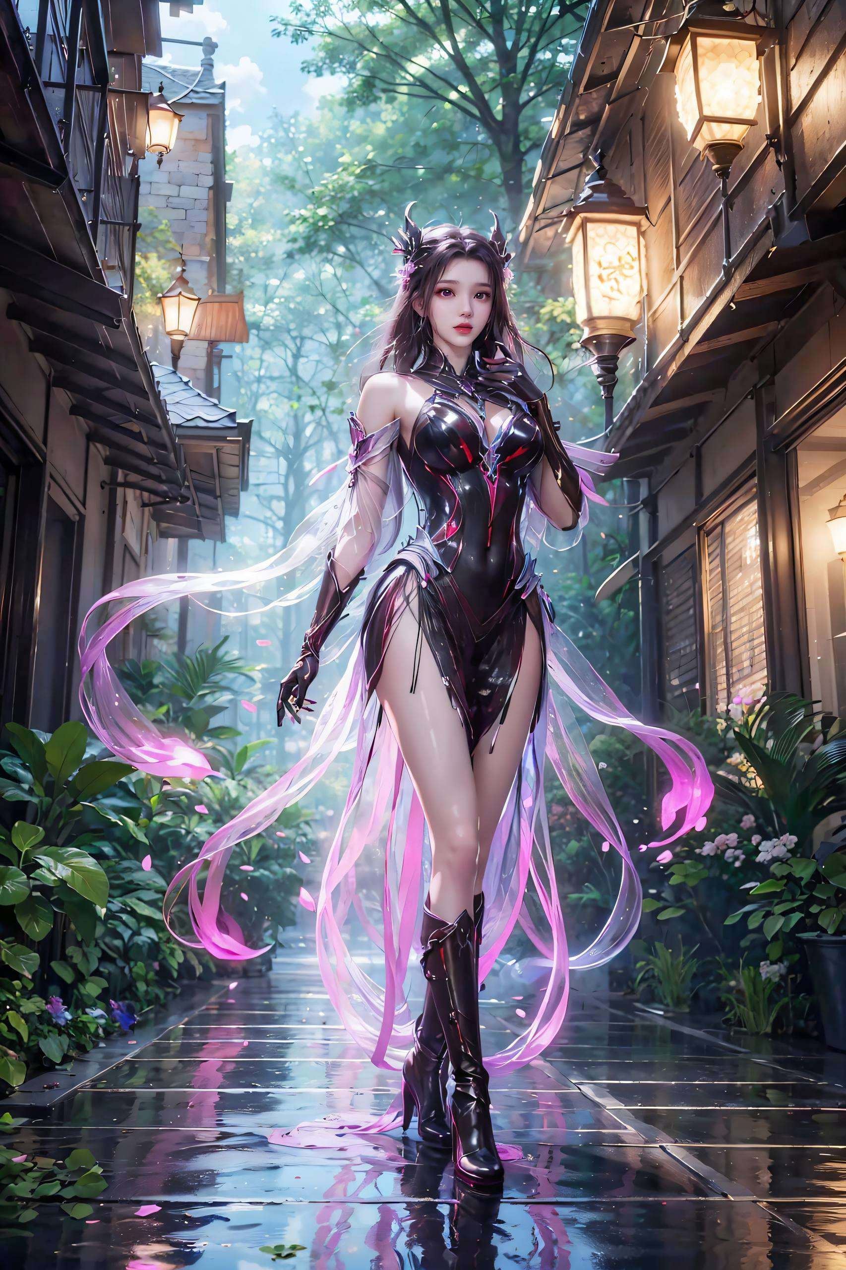 国漫女神风姿绰约