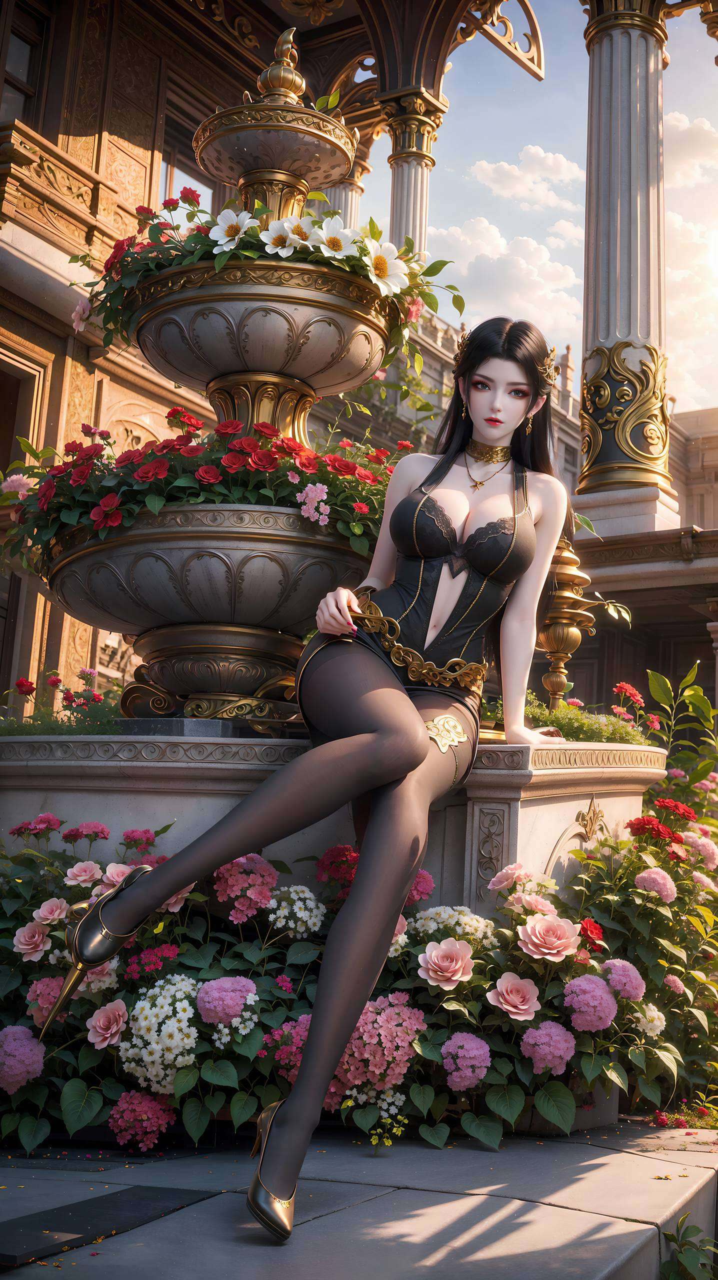 美杜莎以其绝世容颜和蛇女之姿如同她的眼神