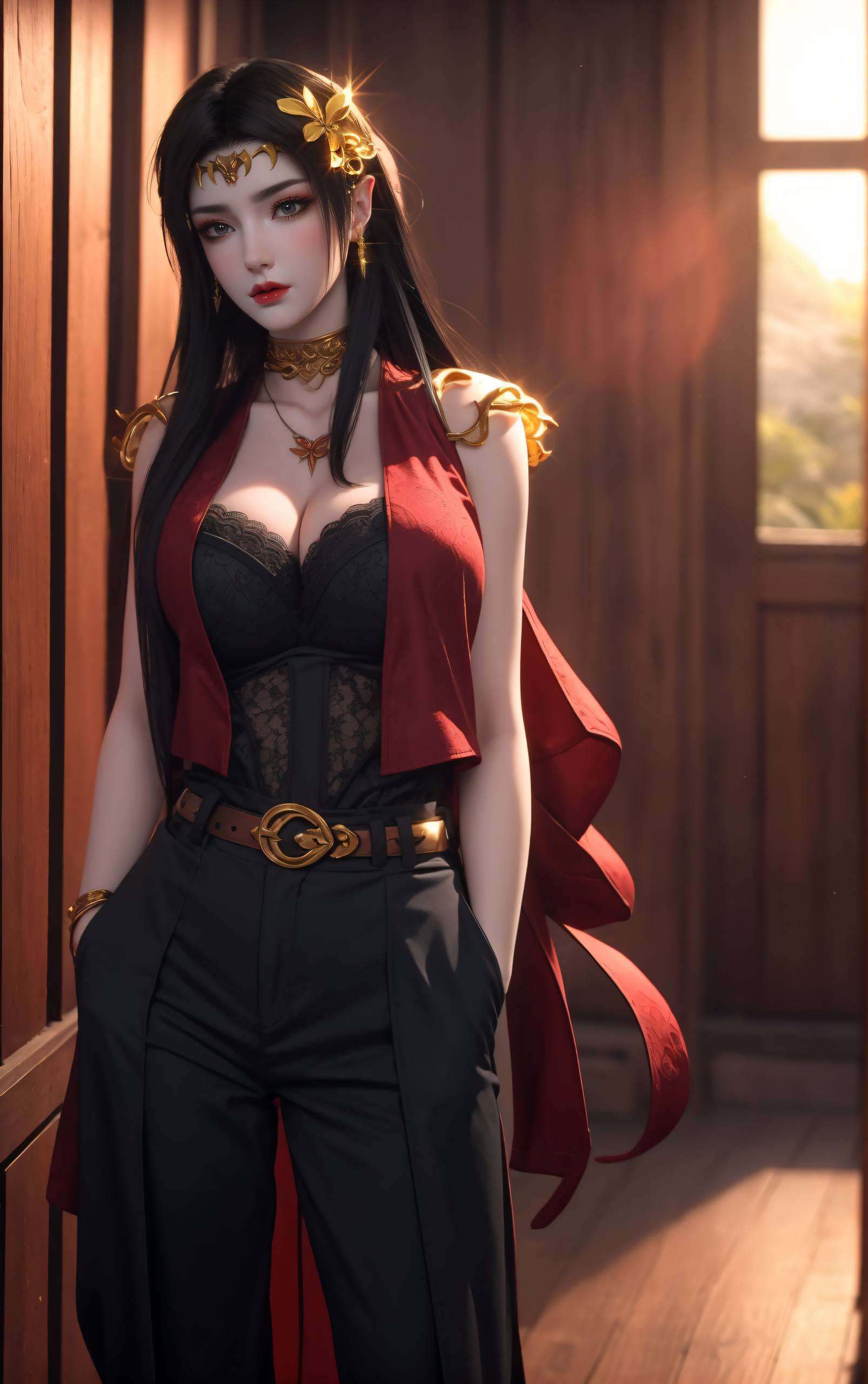 让你的手机屏幕也感受一下国漫女神的魅力吧！嘻嘻彩鳞壁纸免费送！这位蛇女不仅拥有七彩吞天蟒的神秘力量