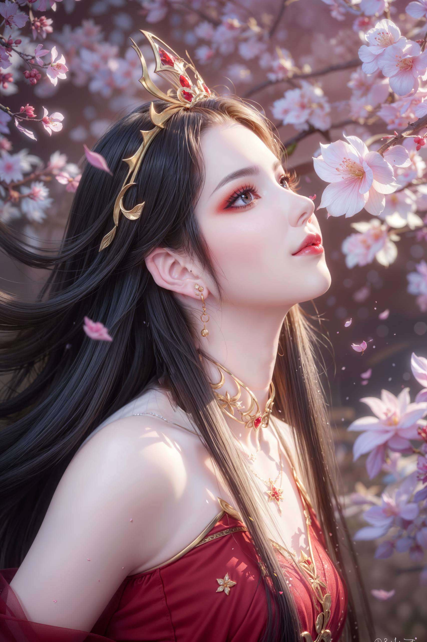 美杜莎女王以其绝世容颜和冷艳气质让你的手机屏幕也充满国漫的魔力吧！