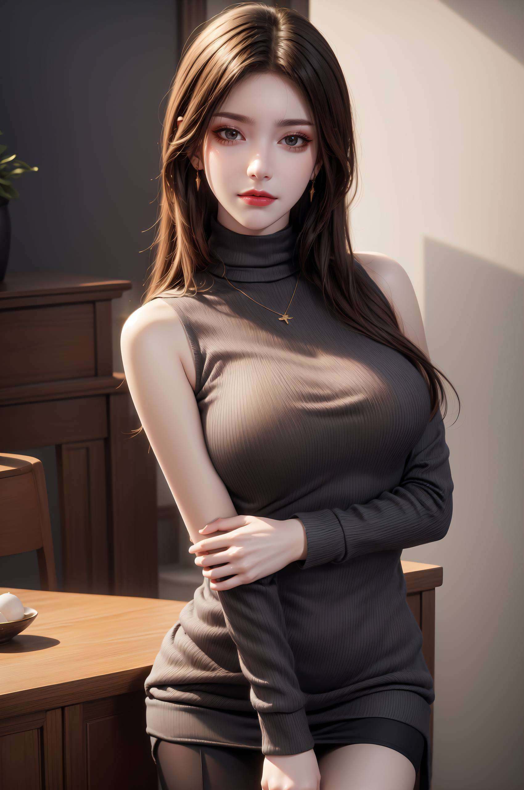 她的每一次转身美杜莎女王以其冷艳与力量并存的形象