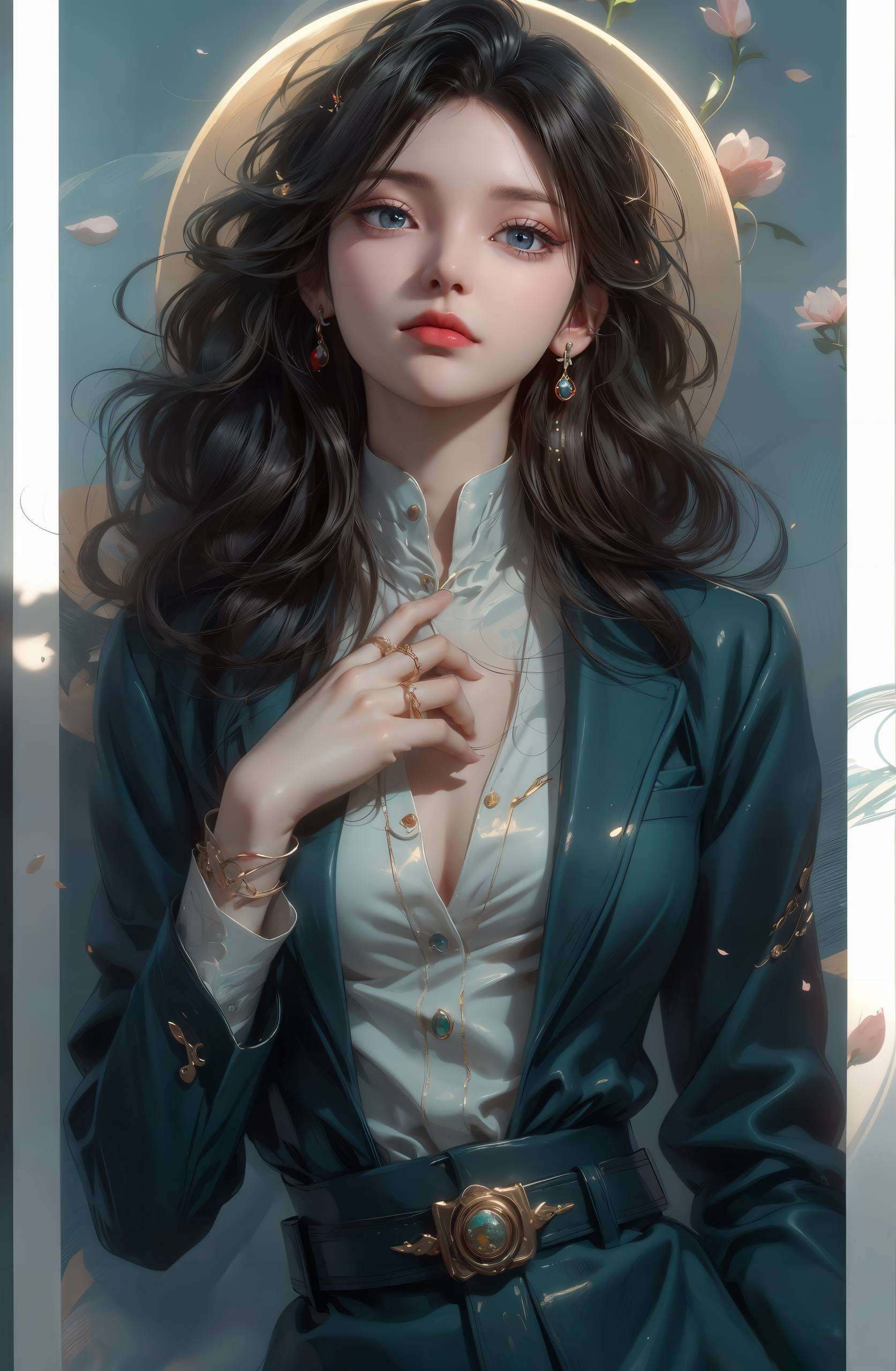 还是静坐时的温婉如玉气质更是清雅脱俗