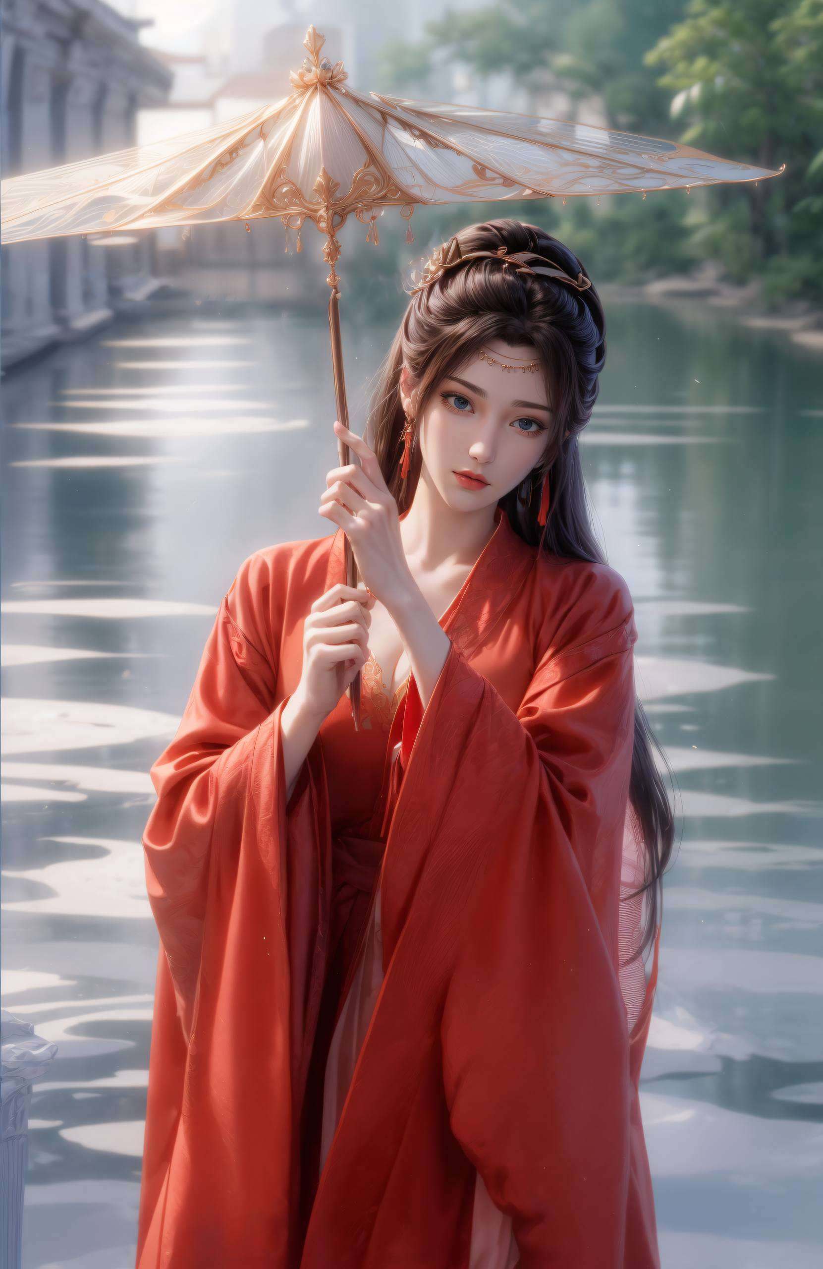 她的每一次出场却又带着一丝不易察觉的温柔