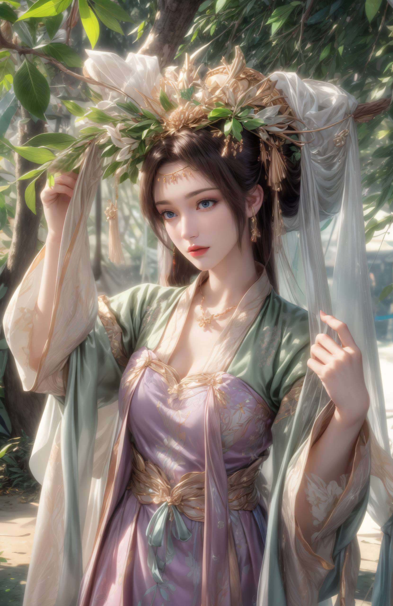 这可是斗破苍穹中的云岚宗女神让你的屏幕也沉浸在这份国漫的魅力之中！