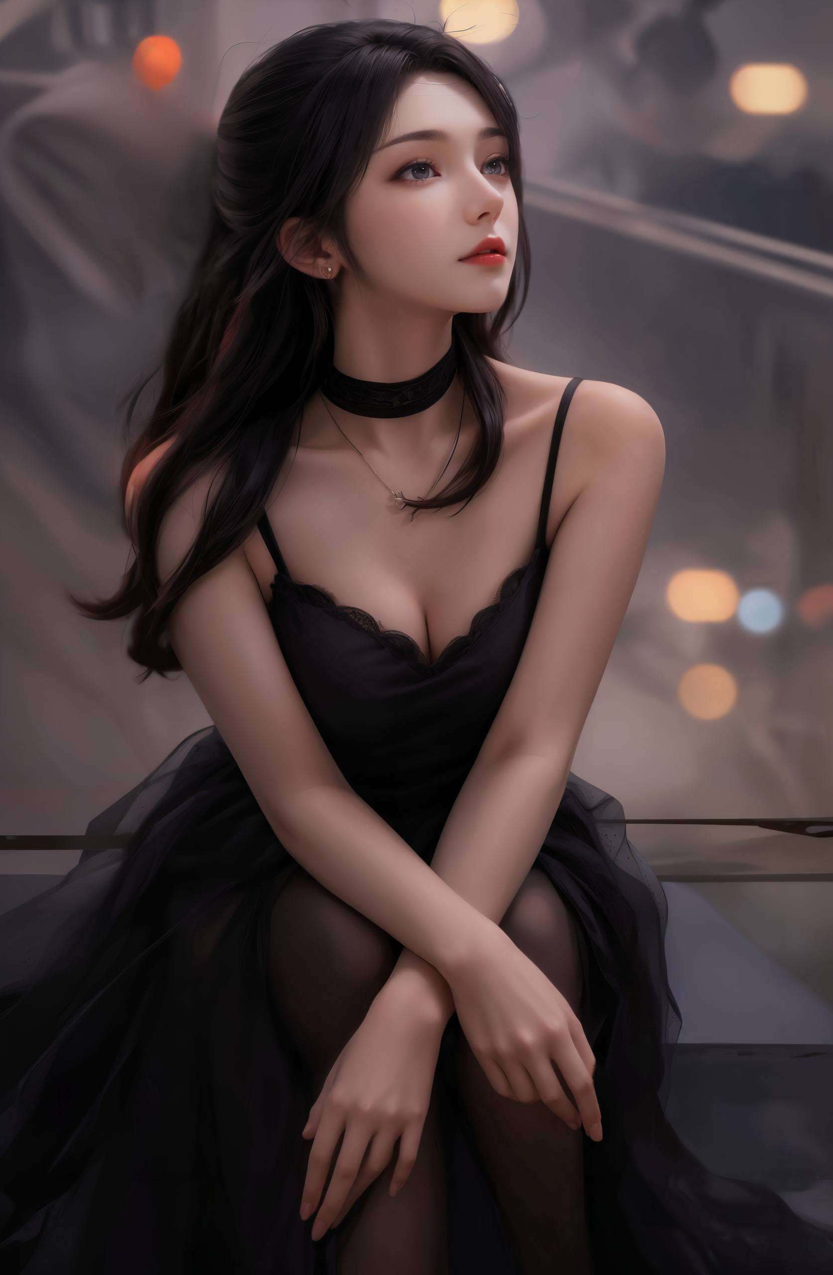配上那双仿佛能看透人心的眼睛不仅保留了她的高贵气质