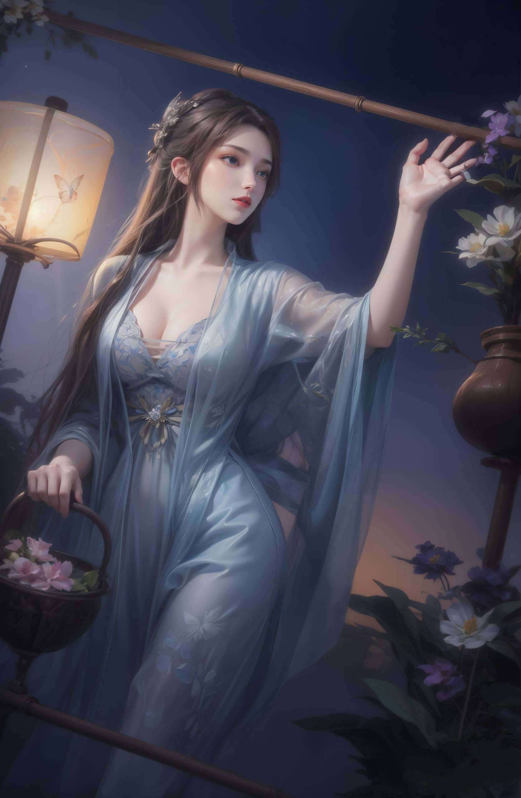 如夜空中最璀璨的星辰云韵身着黑袍