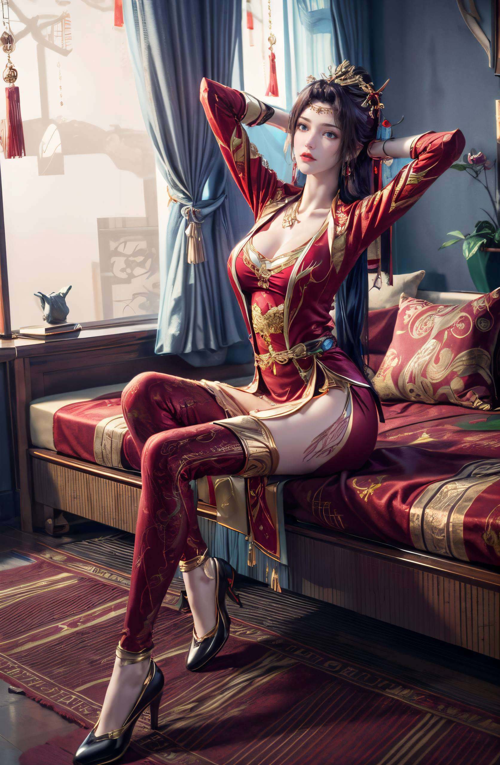 美得让人窒息让你的手机屏幕也沐浴在这份古风玄幻的美丽之中吧！