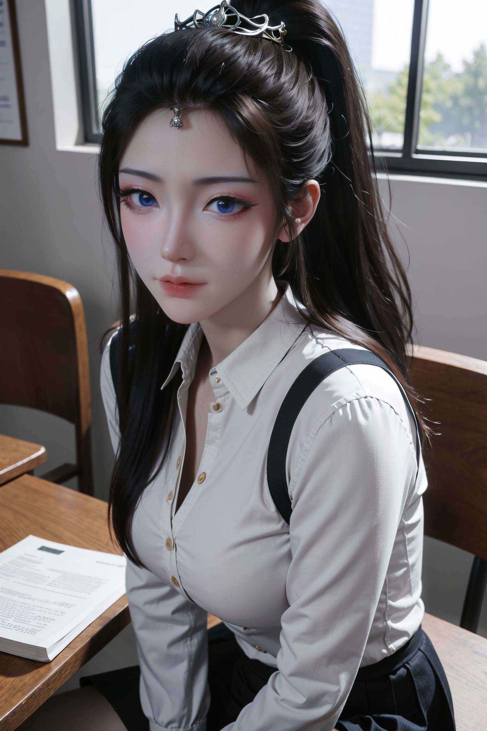 仿佛从凡人修仙传里走出来的国漫女神！她的壁纸简直是手机屏幕的救星瞧瞧这位元尊武瑶