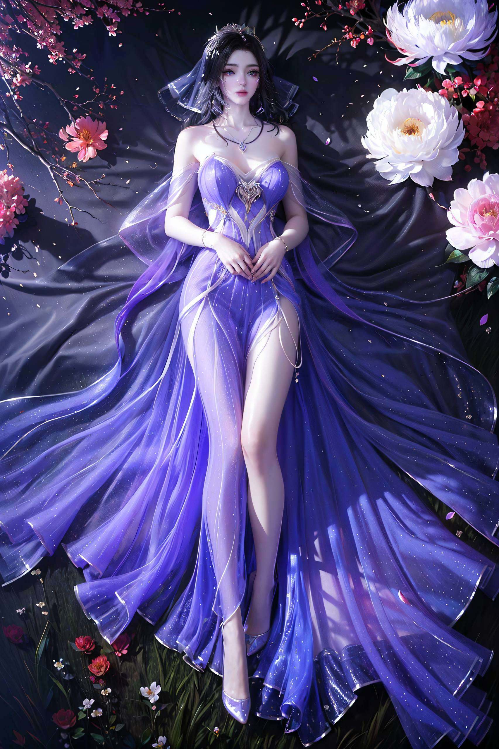 仿佛能看透世间万物让人不禁沉醉在这国漫女神的魅力之中