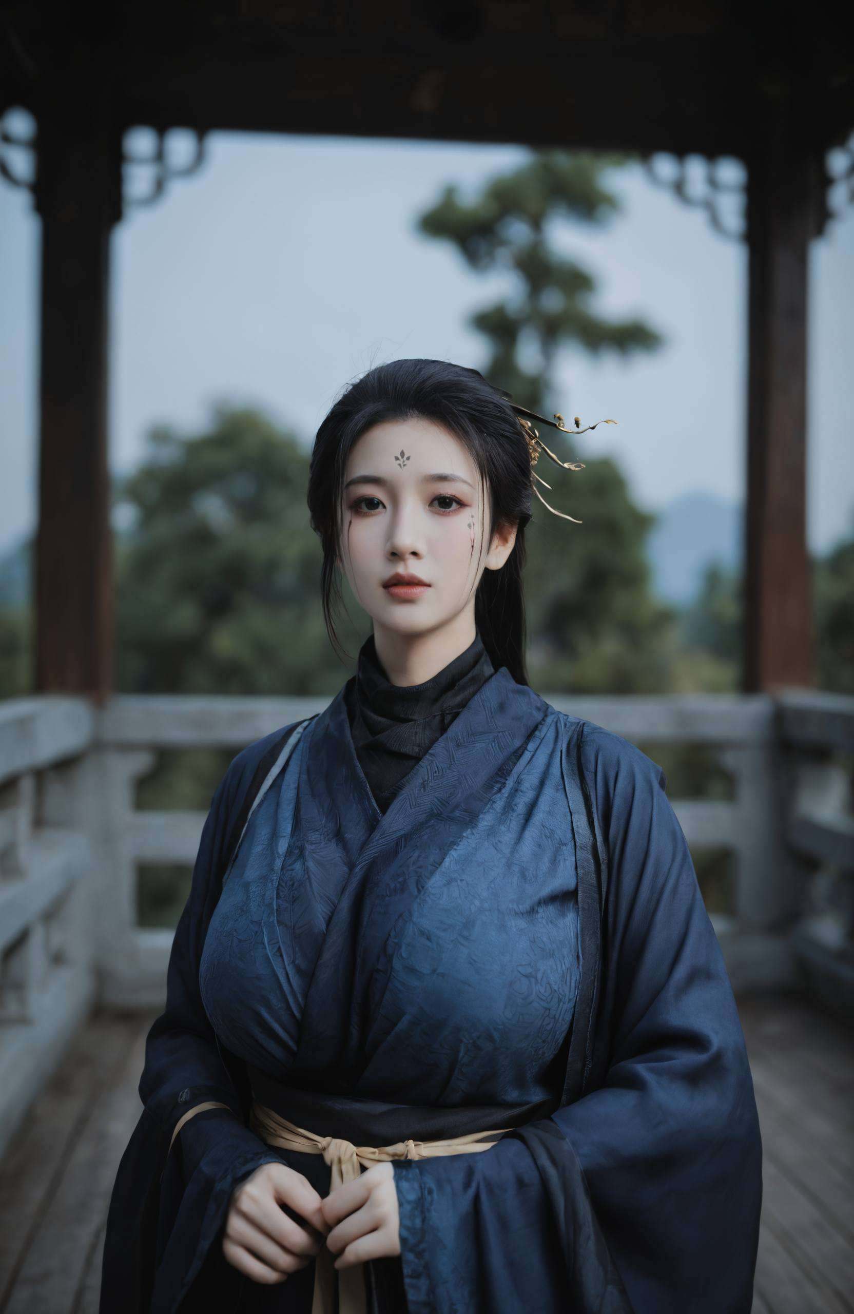 你的手机屏幕上四妹那英姿飒爽的身影