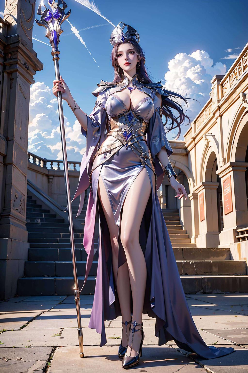 生动的表情以教皇比比东为灵感