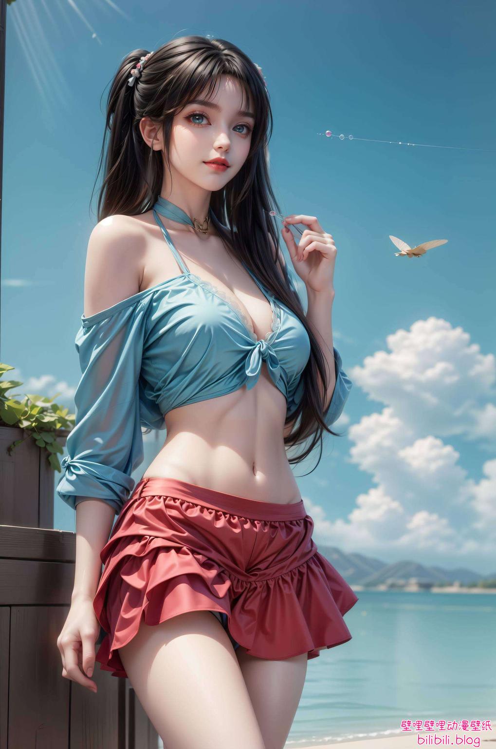 为你的手机增添无限活力！让碧瑶的美貌与搞笑文案完美融合