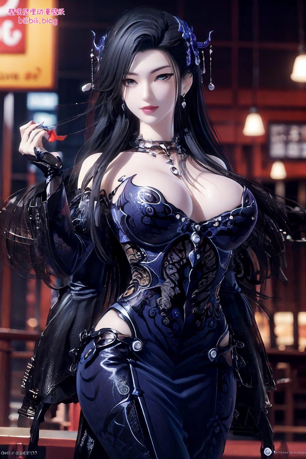 ins风满满动物动作素材尽显国漫美女风采