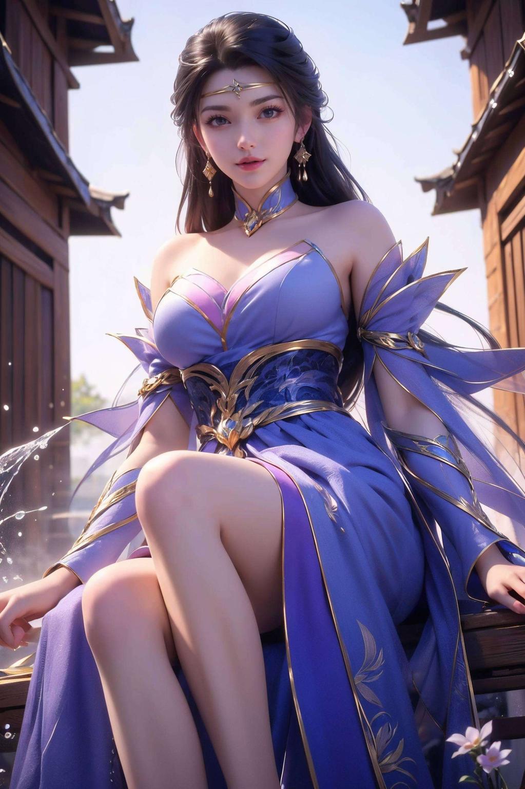 这款1080p炫彩壁纸巧妙的对称设计