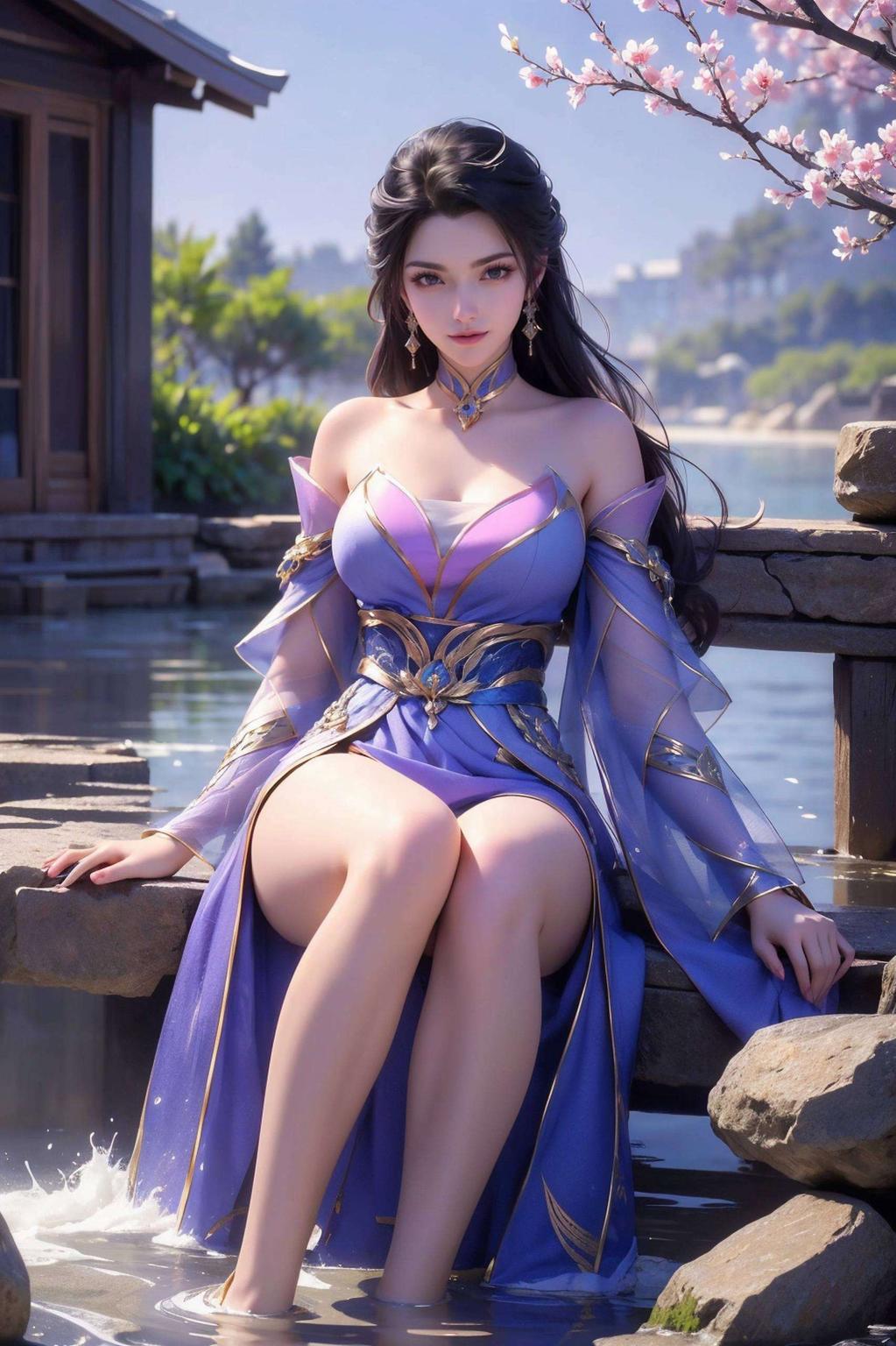 为你的桌面增添一抹仙气与雅致仙武传的楚灵玉美图壁纸