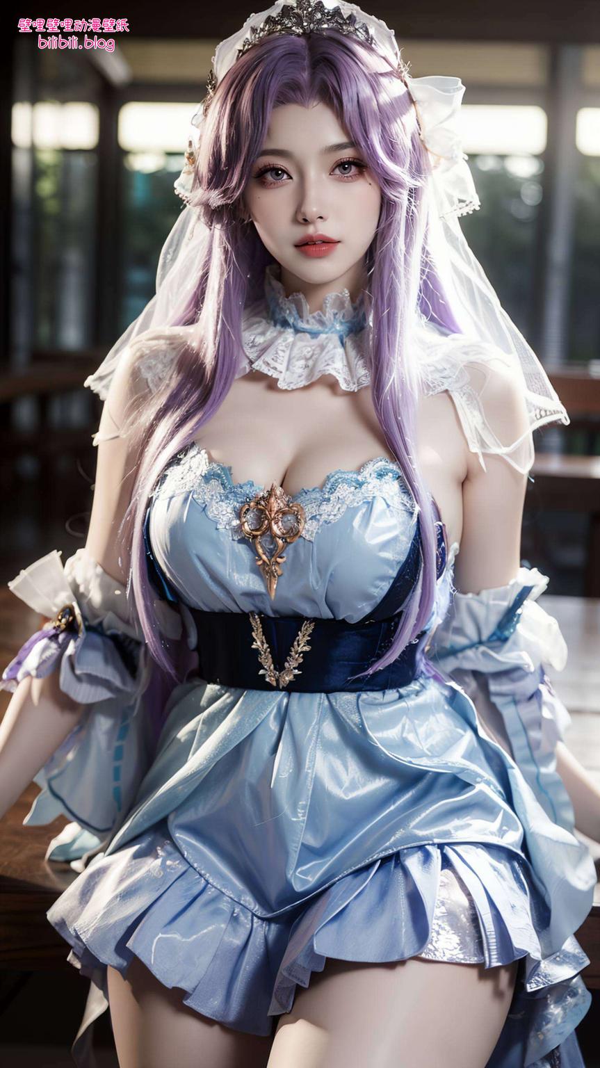 细腻描绘出大乔婉约的笑容融合了古典之美与现代技术