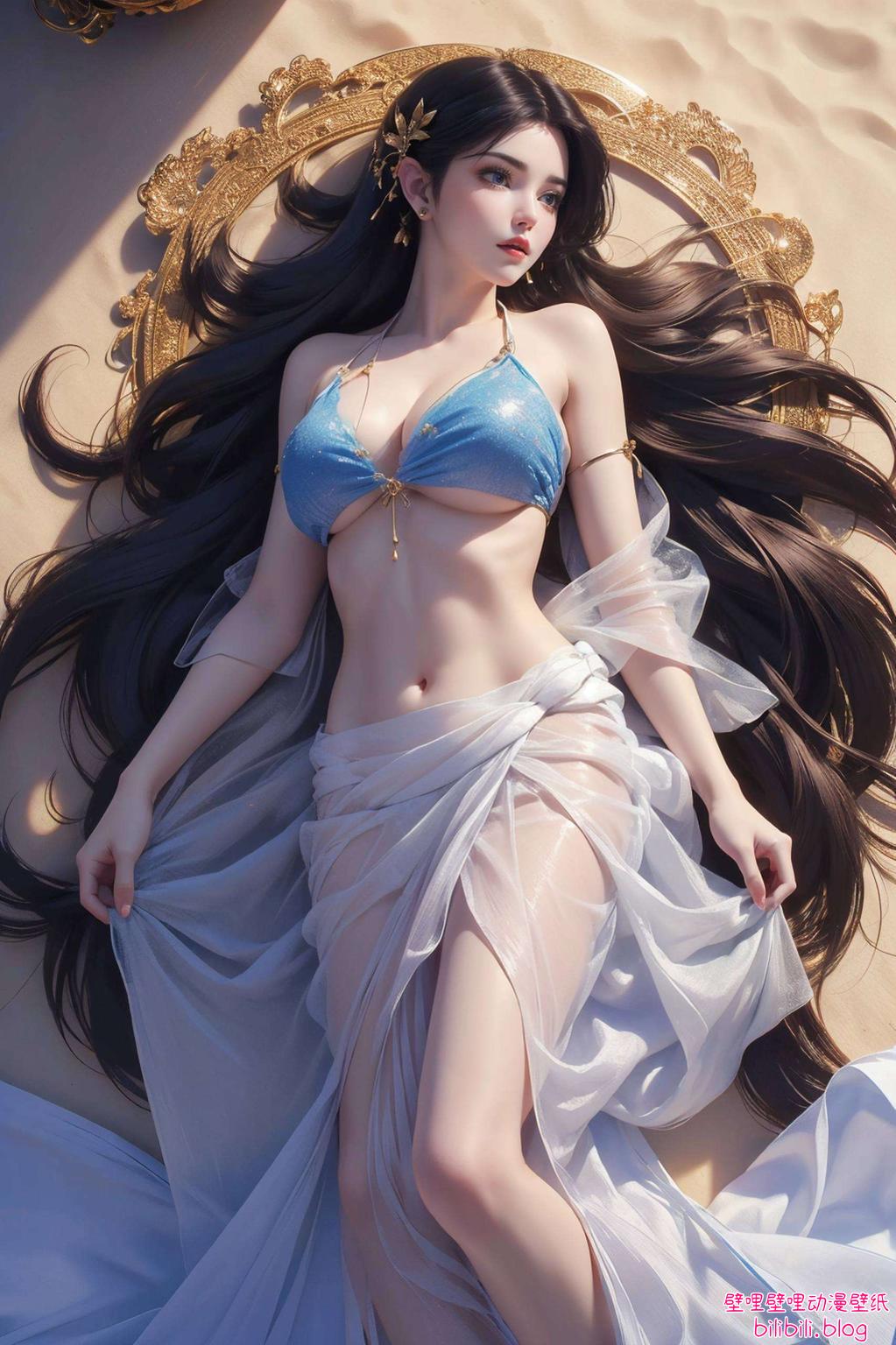 独特蝶翼光影