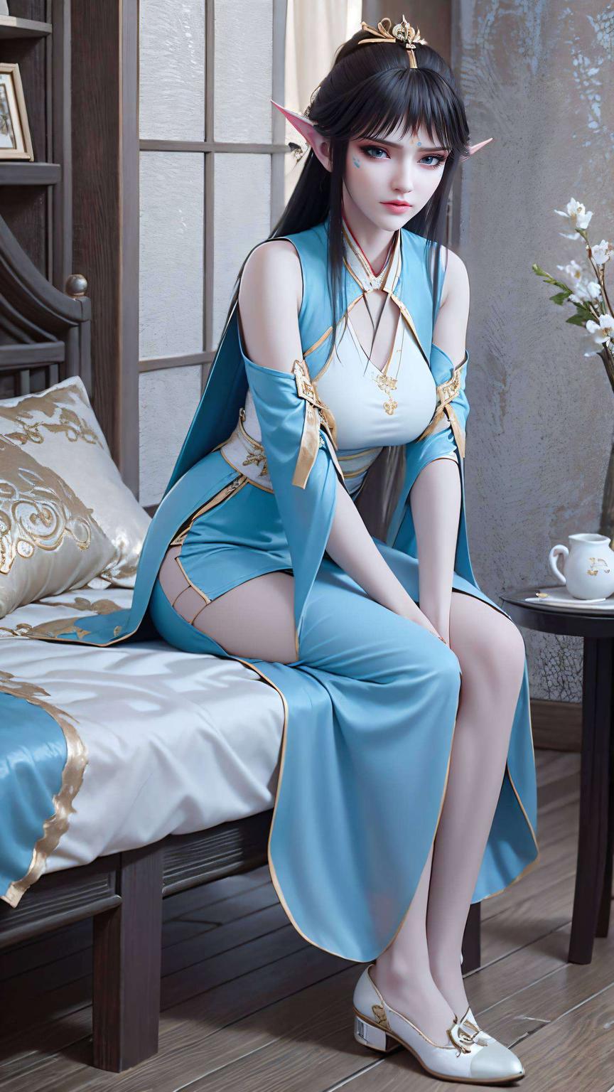 为你的日常增添一抹别样的风情就能让这位国漫美女的灵动身影跃然于你的桌面