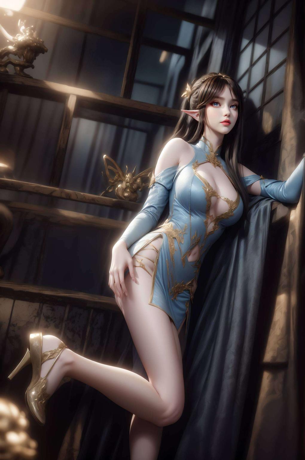 每一笔线条都细腻入微美得让人心醉