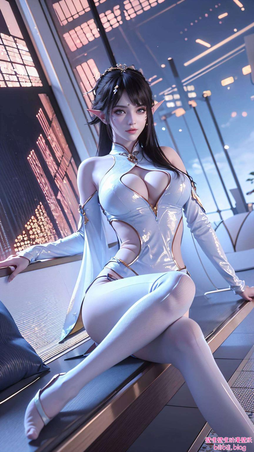 人物对称的美感令人陶醉不仅带来视觉上的享受