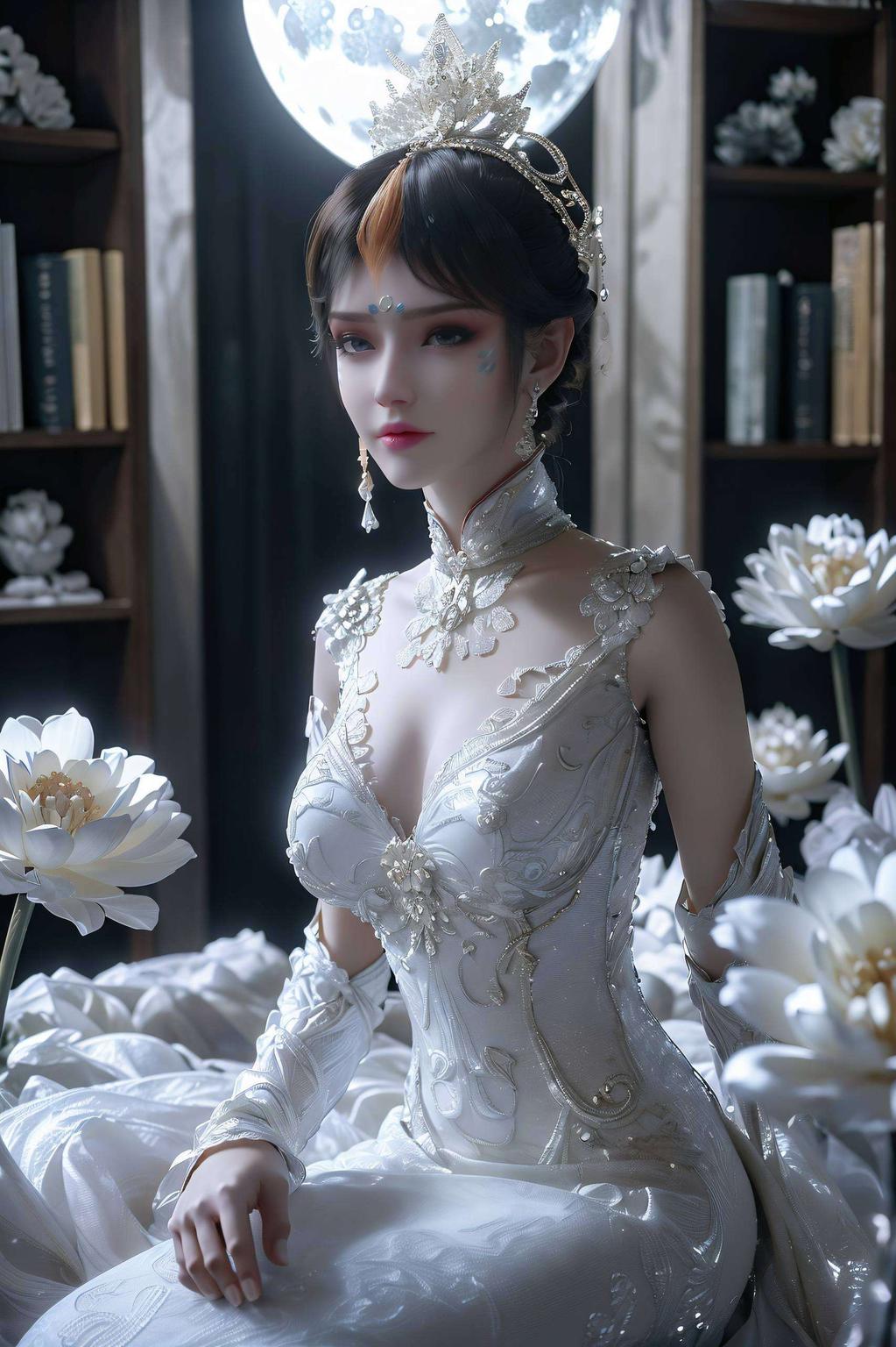 清新与豪华的完美融合凤清儿的美图壁纸