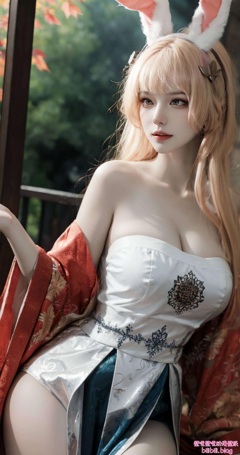 置身于缤纷的花卉之中画面中