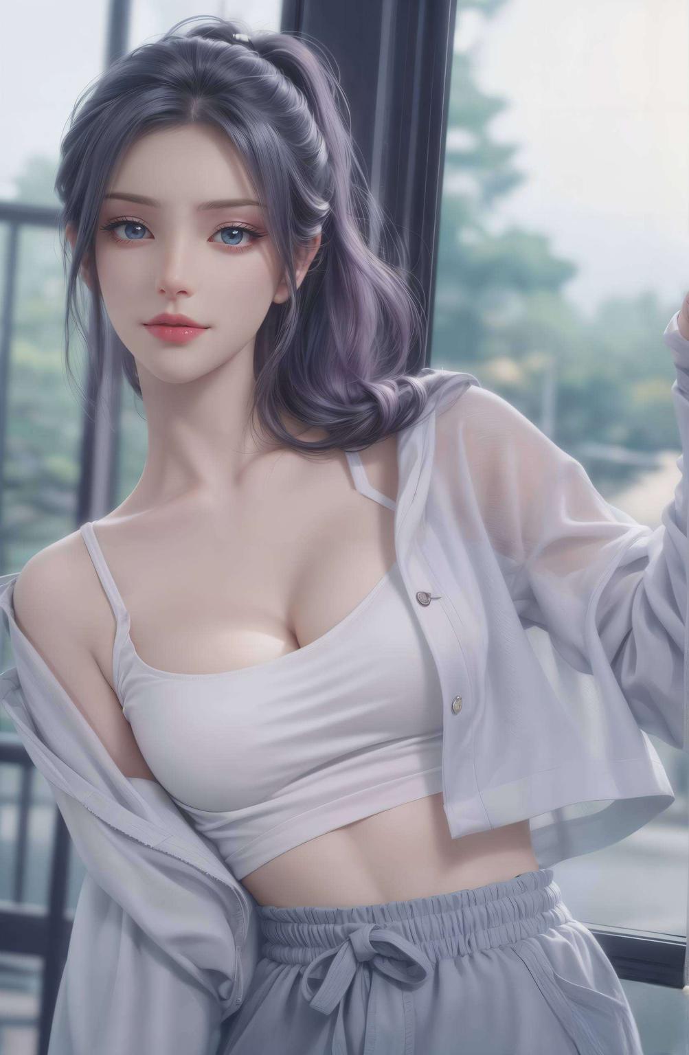 她的每一次微笑都是电脑屏幕上最美的风景