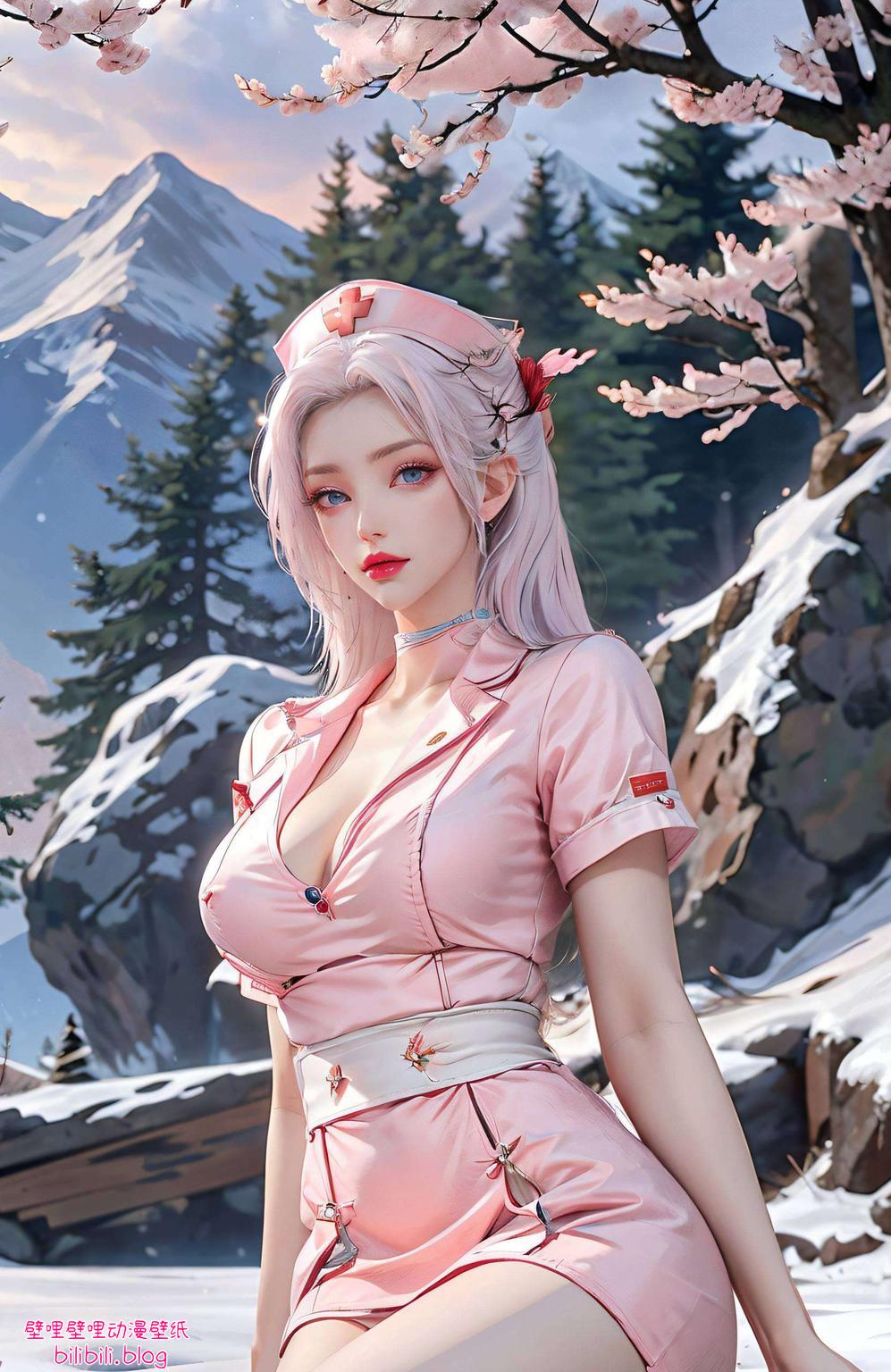 那个对唯美壁纸情有独钟的创作者将浪漫与清新的元素交织