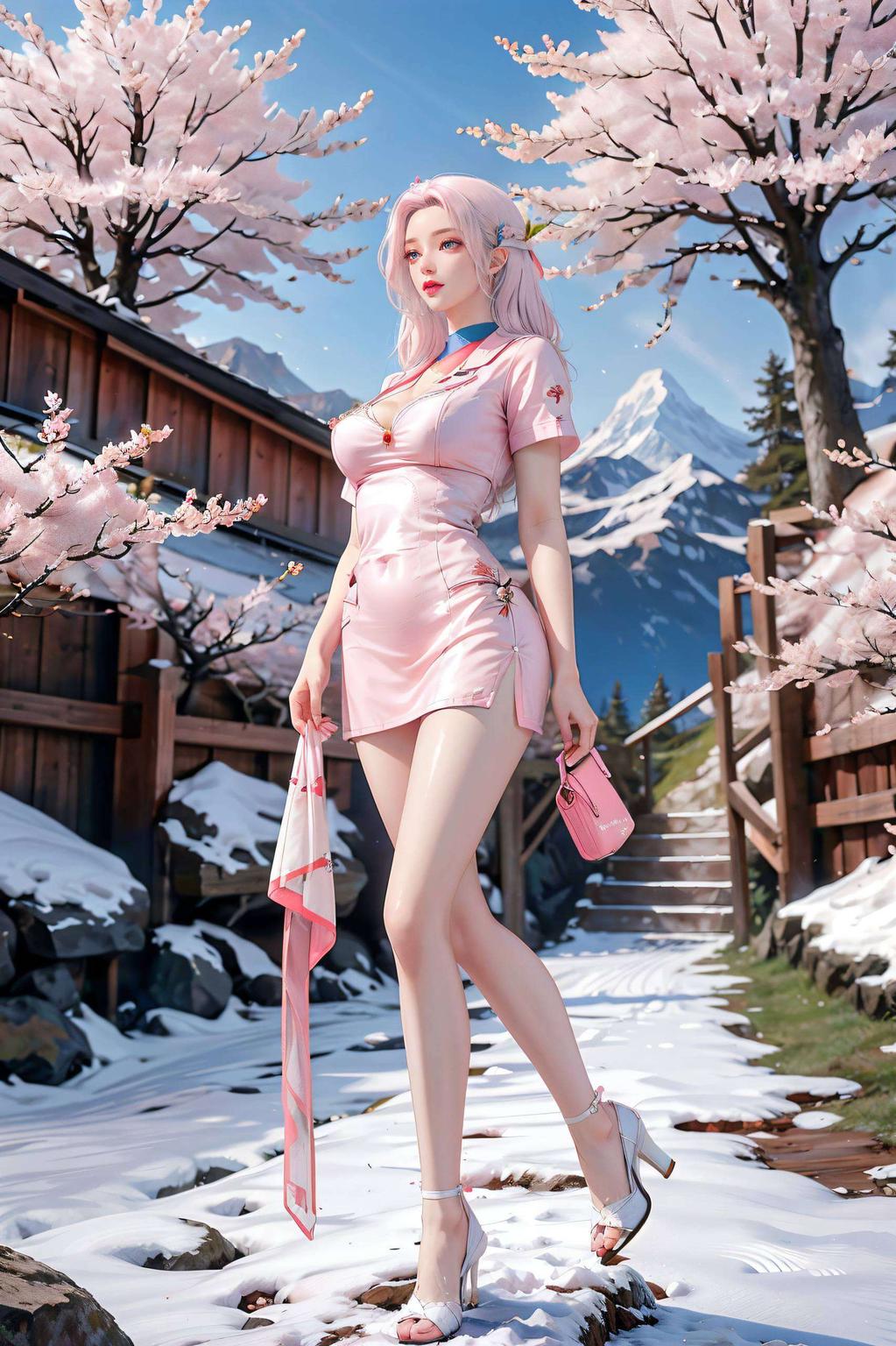 这款超清晰鲜艳的iPhone AI女神韩月黄化壁纸将古典美与现代科技完美融合