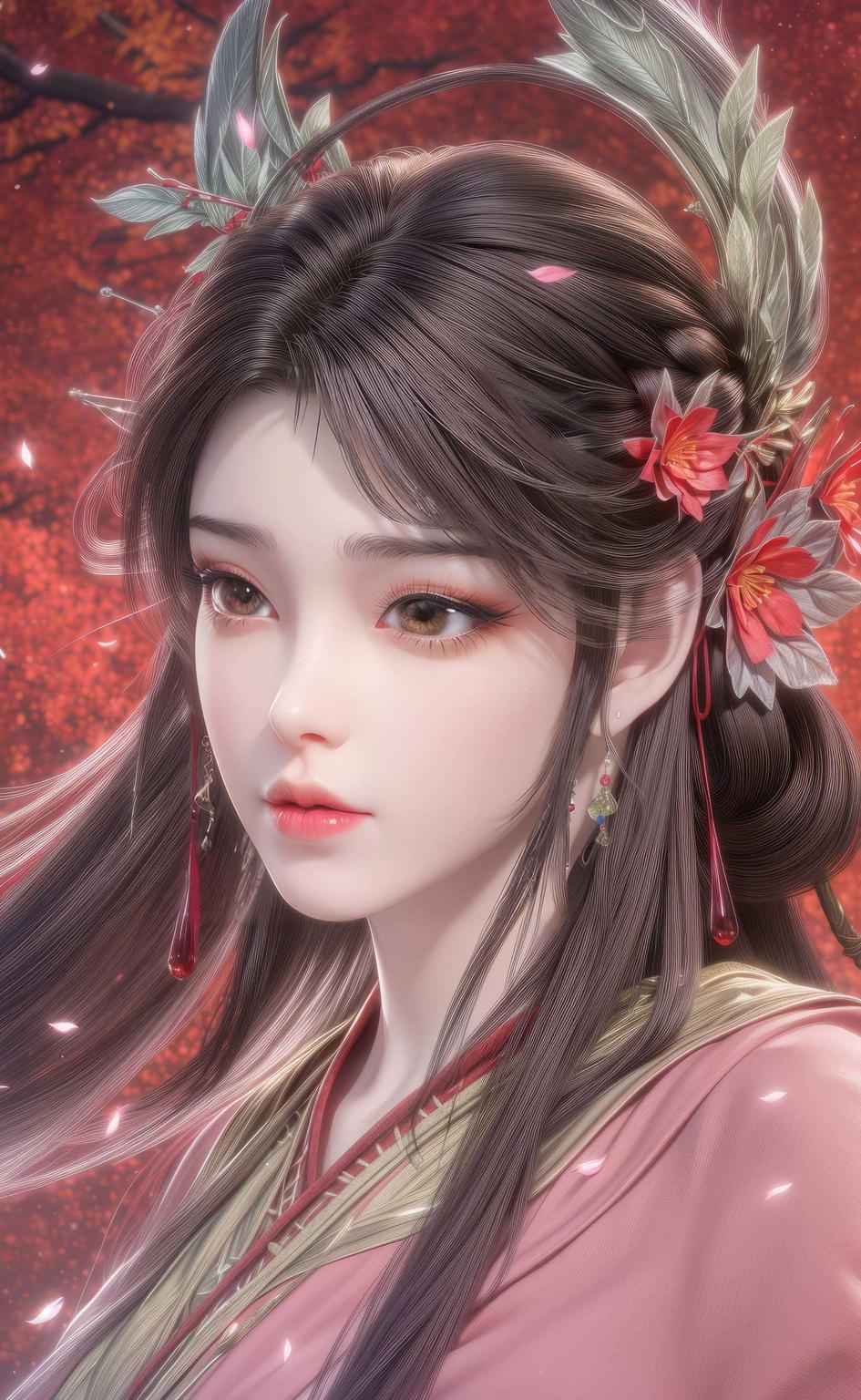 她那灵动活泼的表情仿佛诉说着一个个温暖的故事