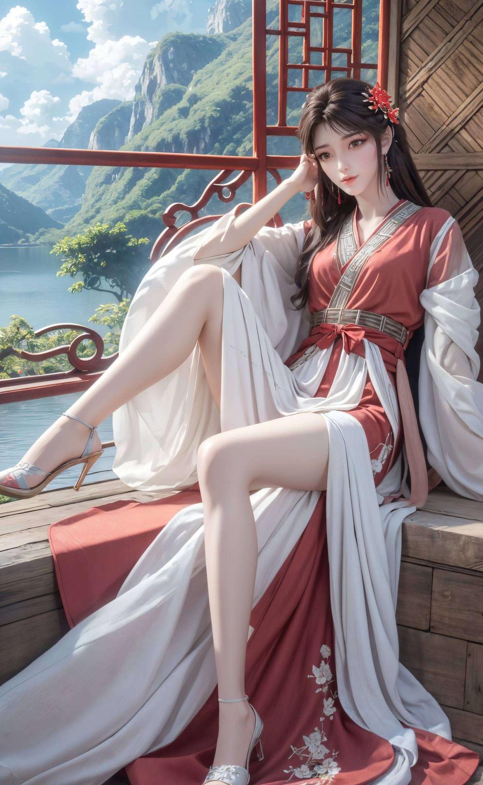 2560p超高分辨率这款国漫女神ai壁纸