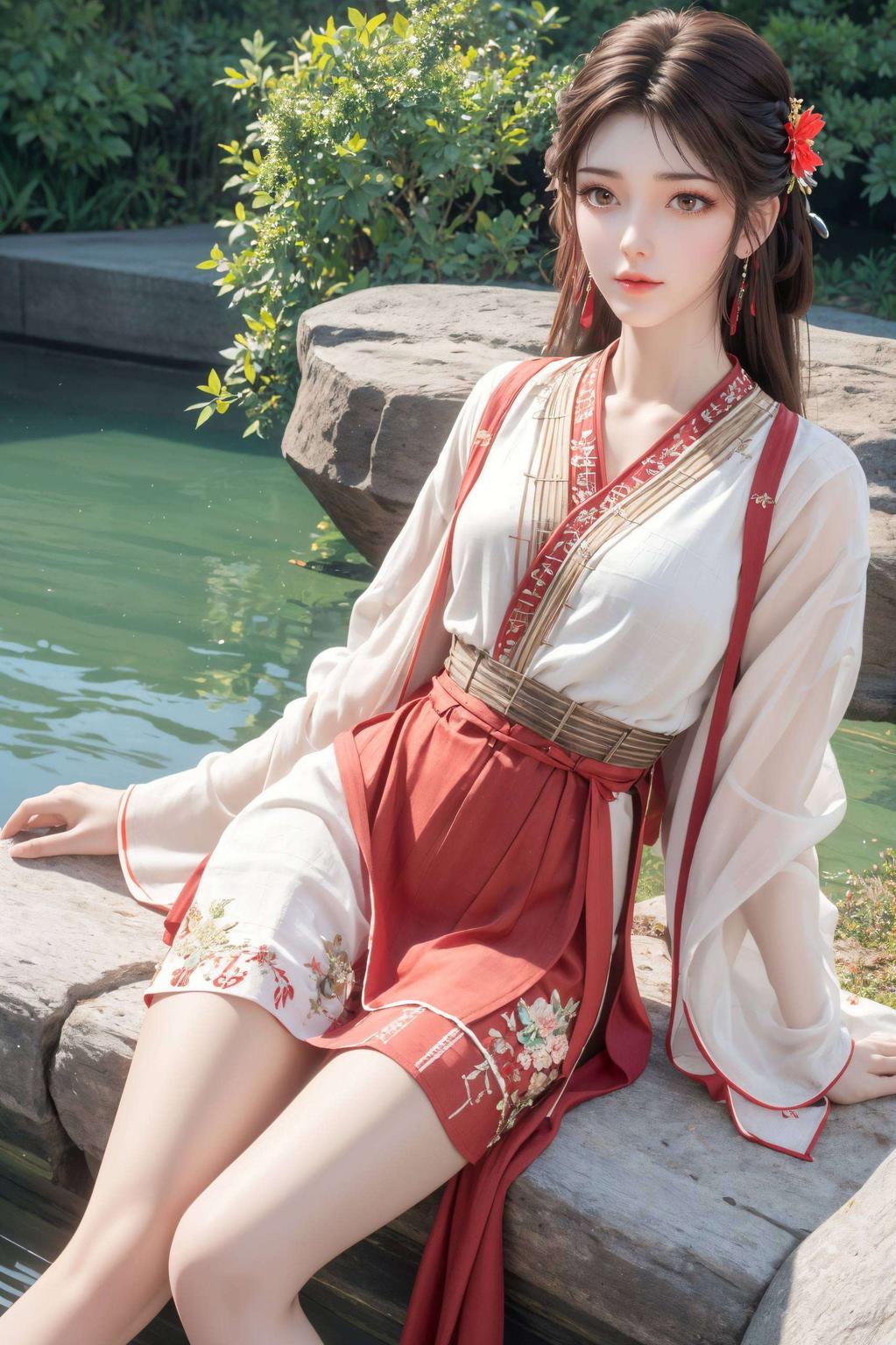 国漫美女古风韵味尽显为你的电脑带来一抹清雅的古韵风情