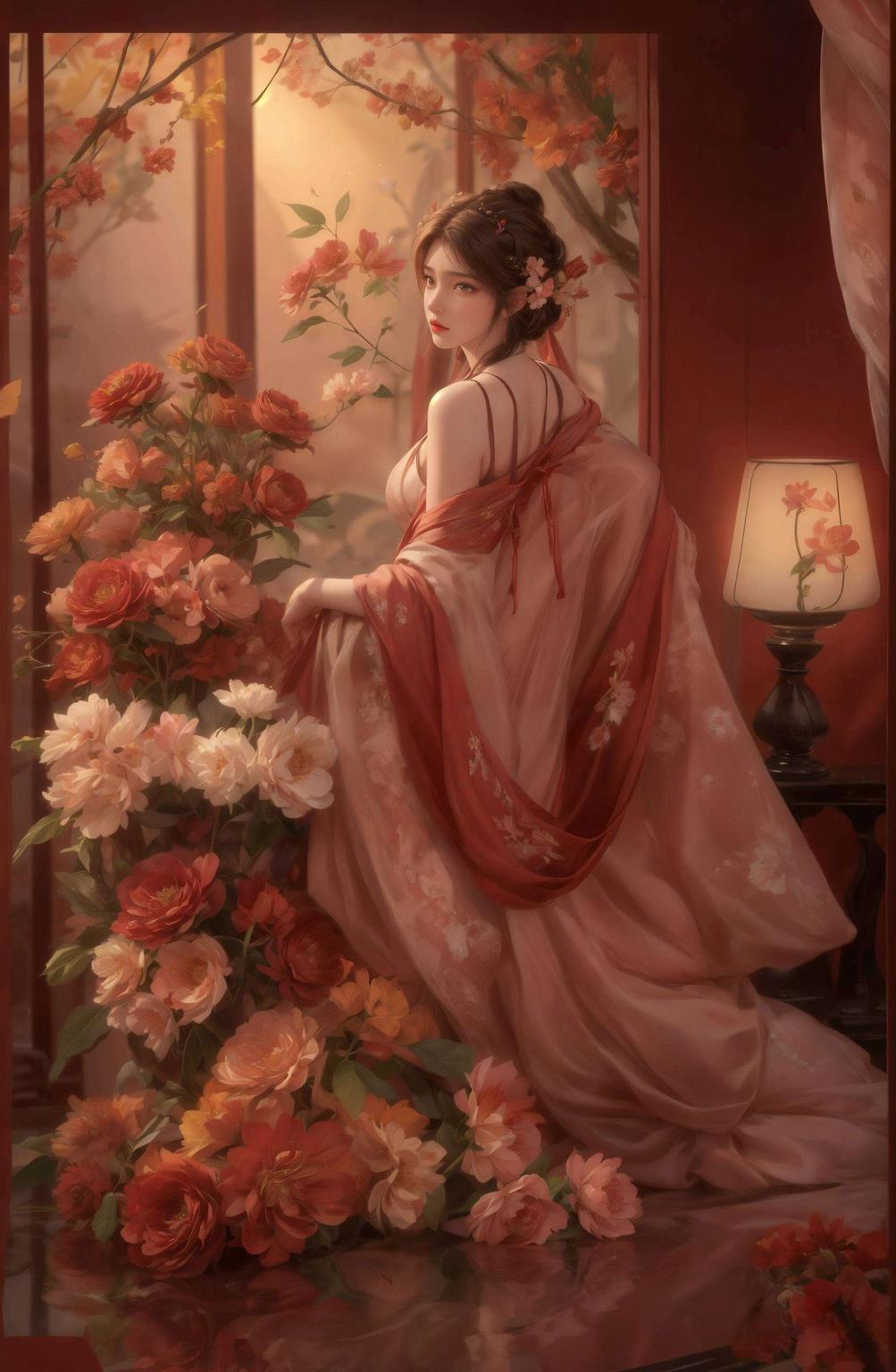让你的手机瞬间变身潮流焦点灵动飘逸的裙摆与绿意盎然的背景相映成趣