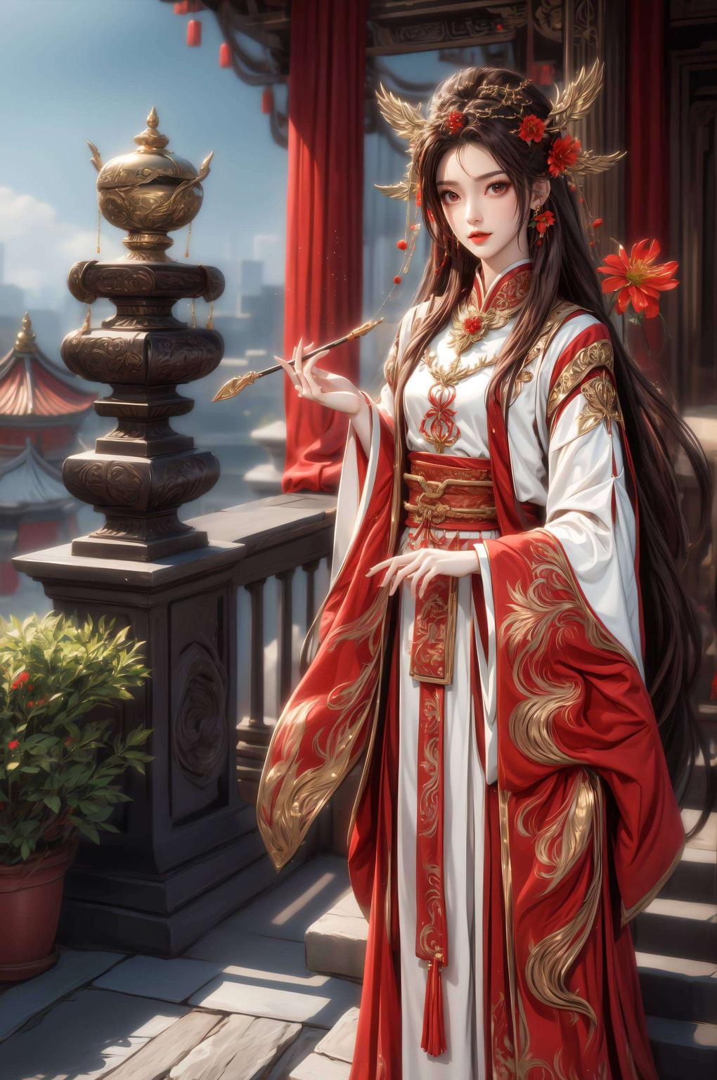 让火灵儿陪伴你的每一个工作日尽在1080p高清壁纸！火灵儿以其灵动之姿
