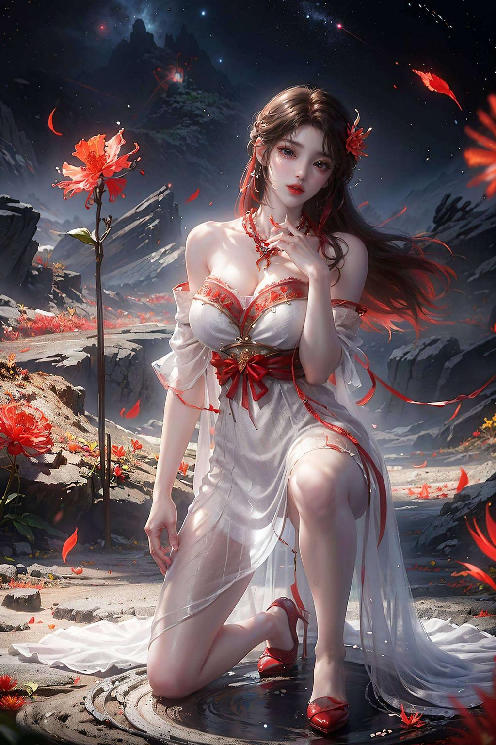 每一跃动都是壁纸上的生动画面火灵儿采桑女
