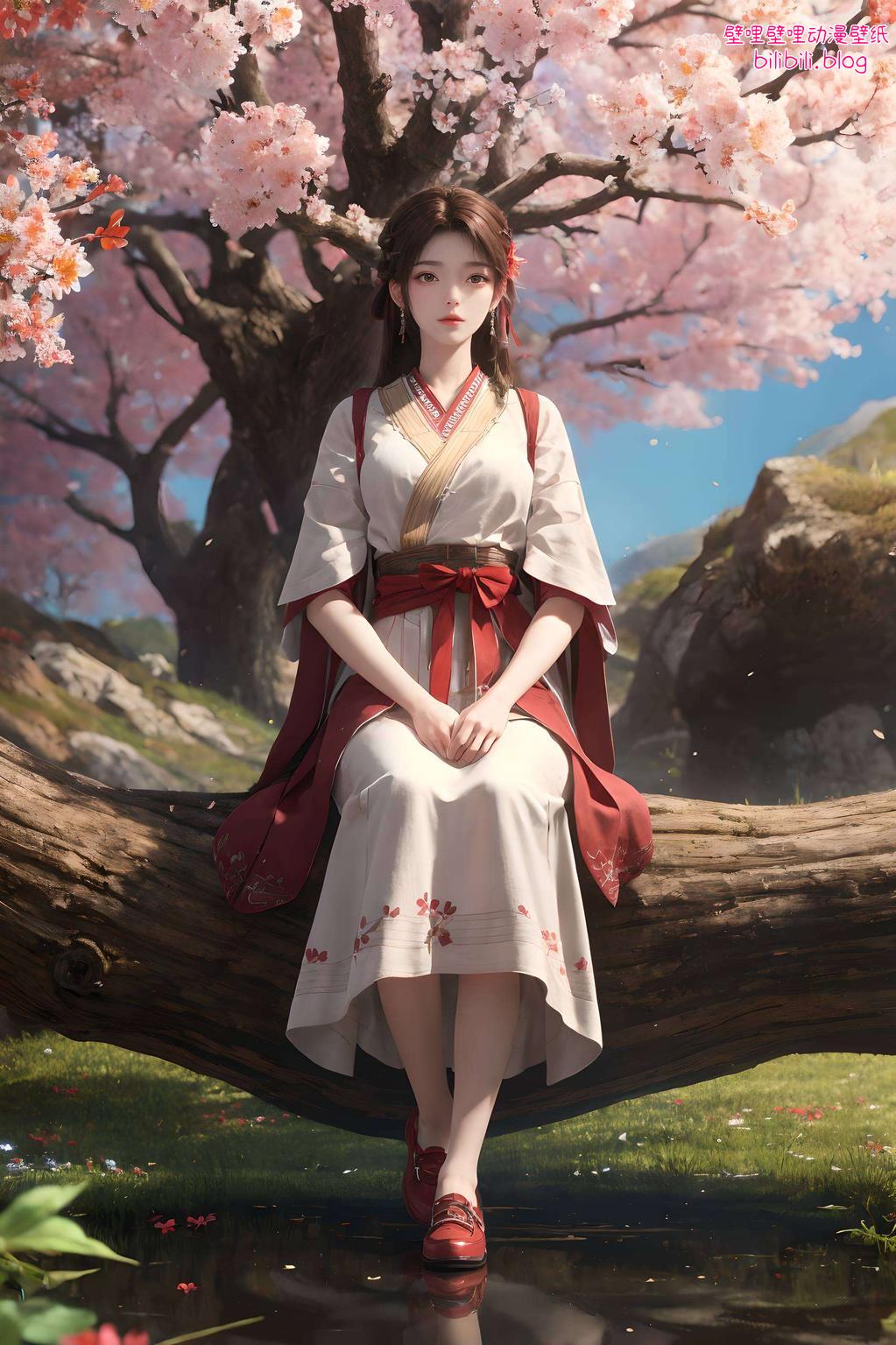 火灵儿裸妆壁纸高清版细腻笔触描绘出她婉约身姿