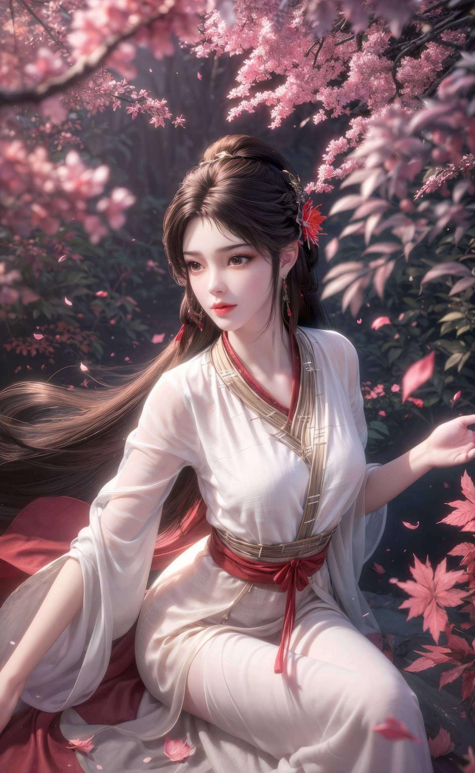尽在指尖触碰紫霞漫天