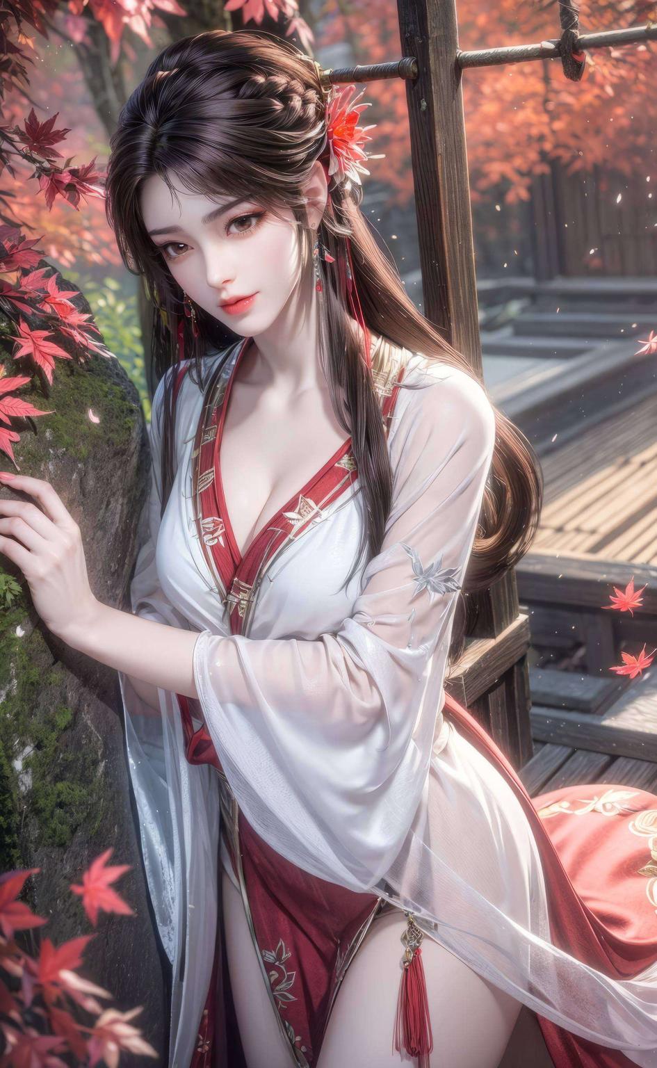 色彩鲜明而不失柔和以火灵儿的灵动形象为主题