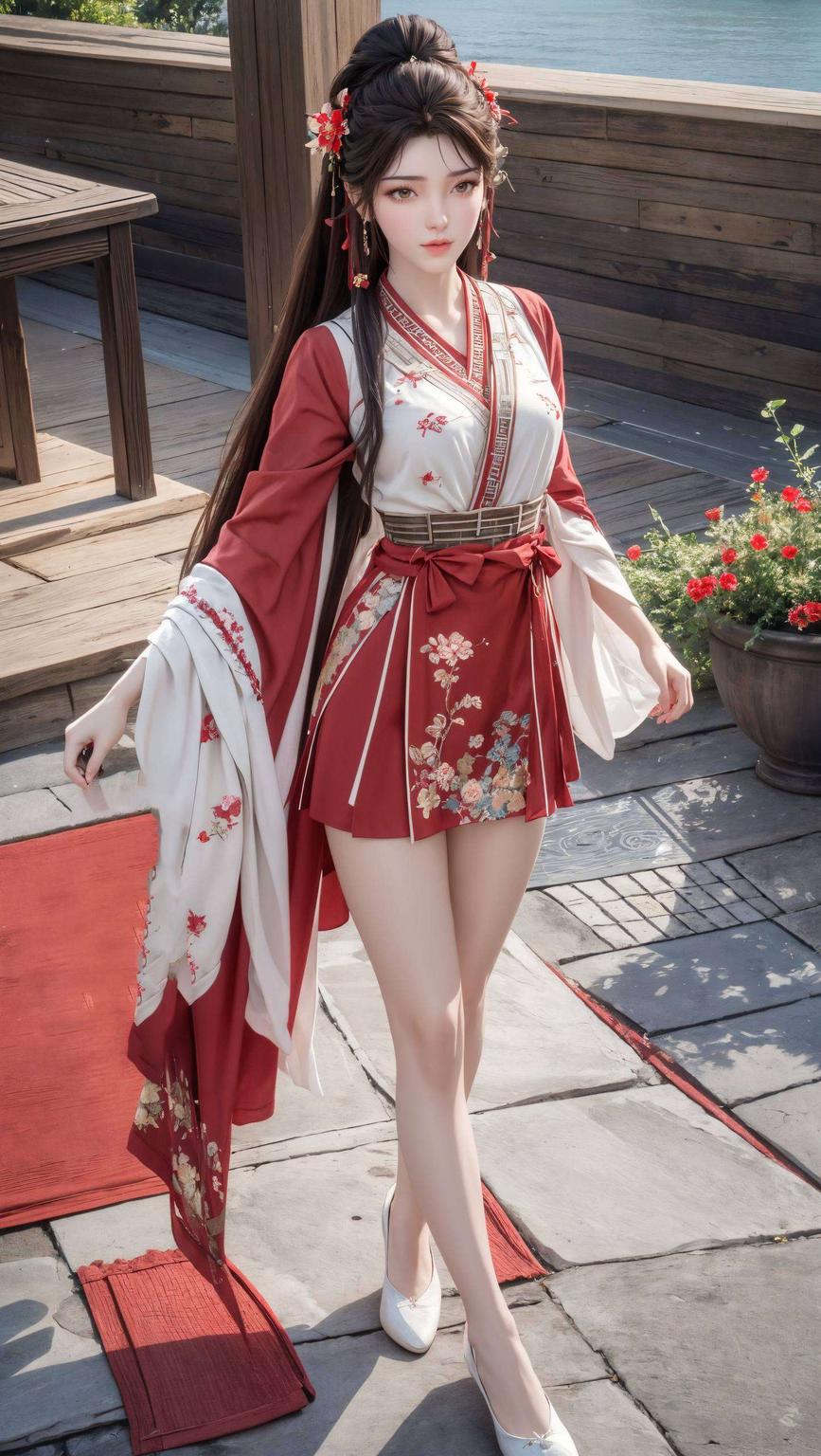 以深色调为主黑暗版火灵儿