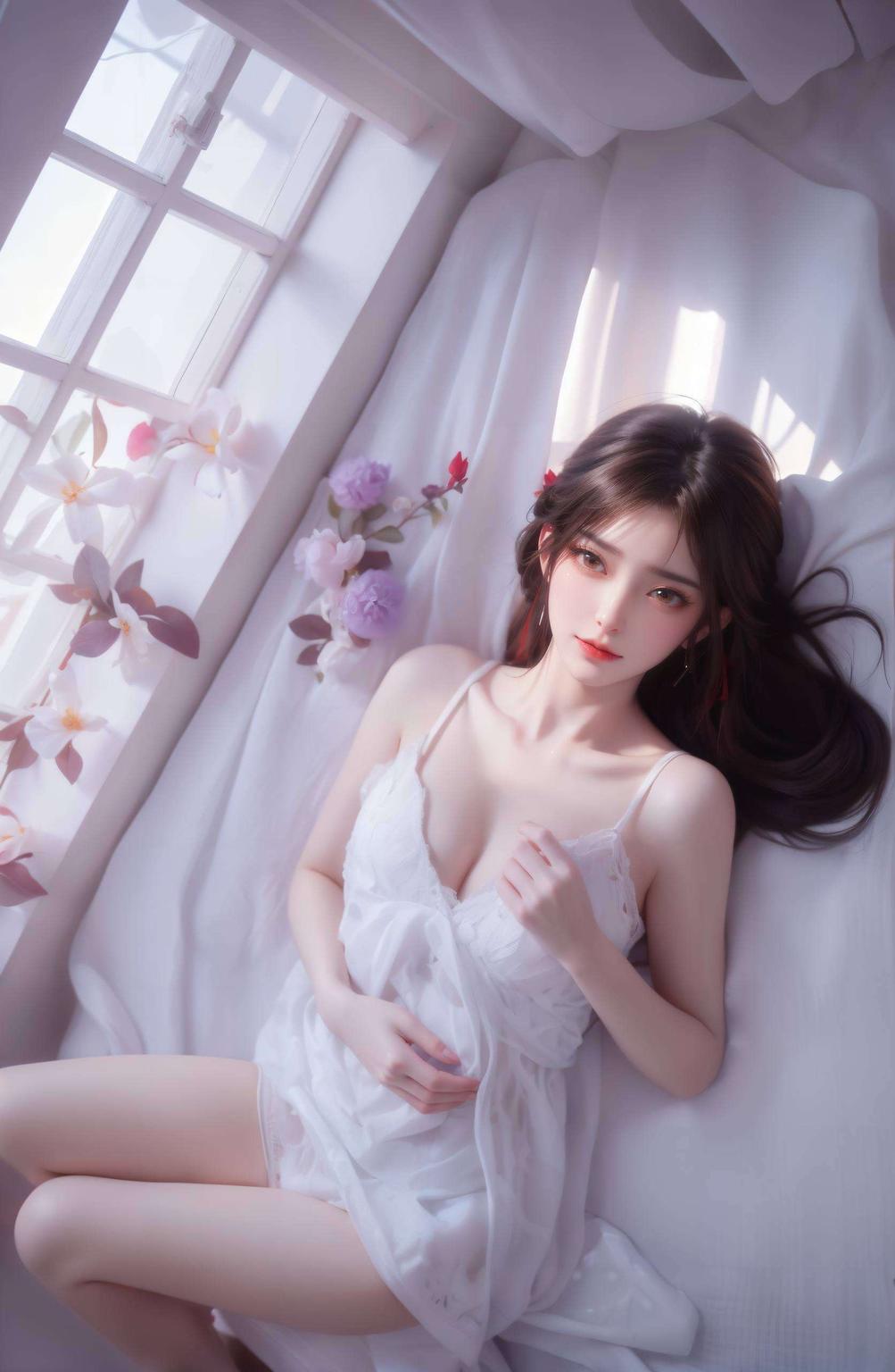 这款国漫美女粉色主题壁纸甜美笑容如春风拂面