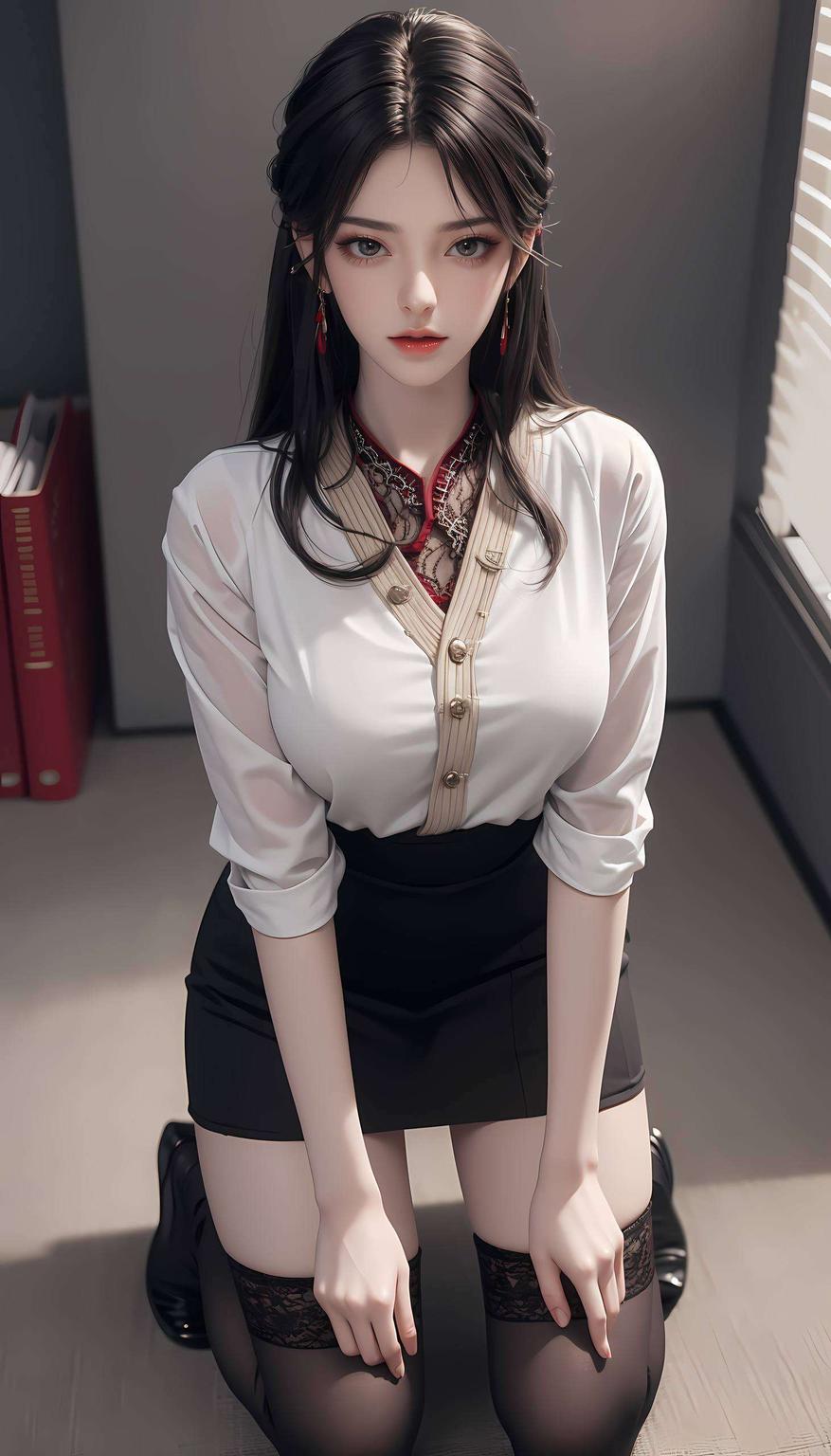 火灵儿展现出多种优雅pose是动漫爱好者的必备收藏