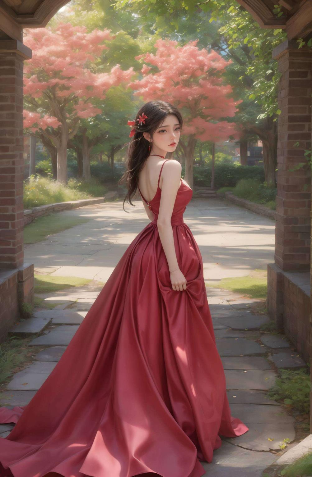 成为你桌面上的独特风景唤醒国漫女神火灵儿的魅力瞬间