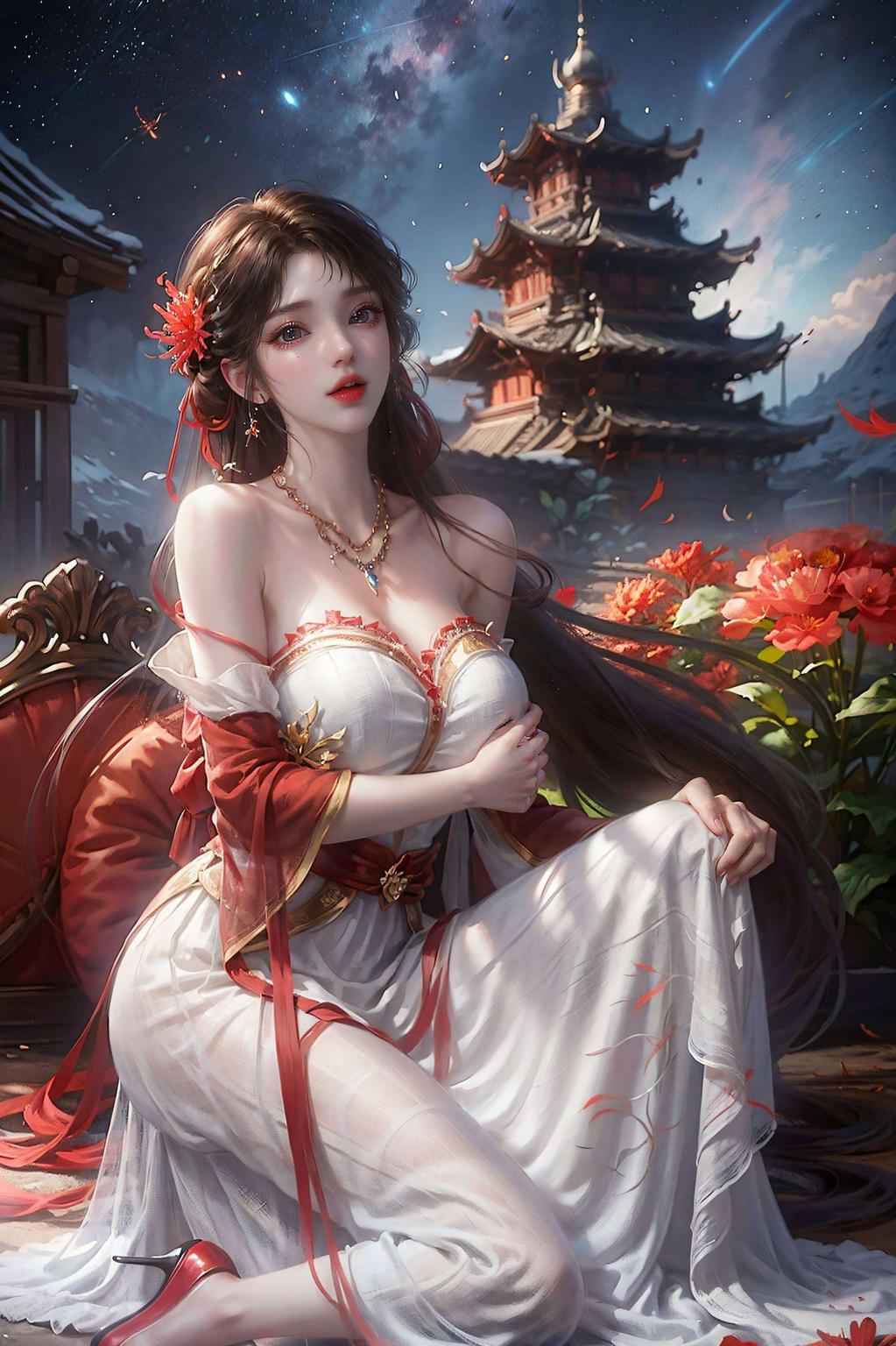 那灵动如火焰般的女子国漫之美