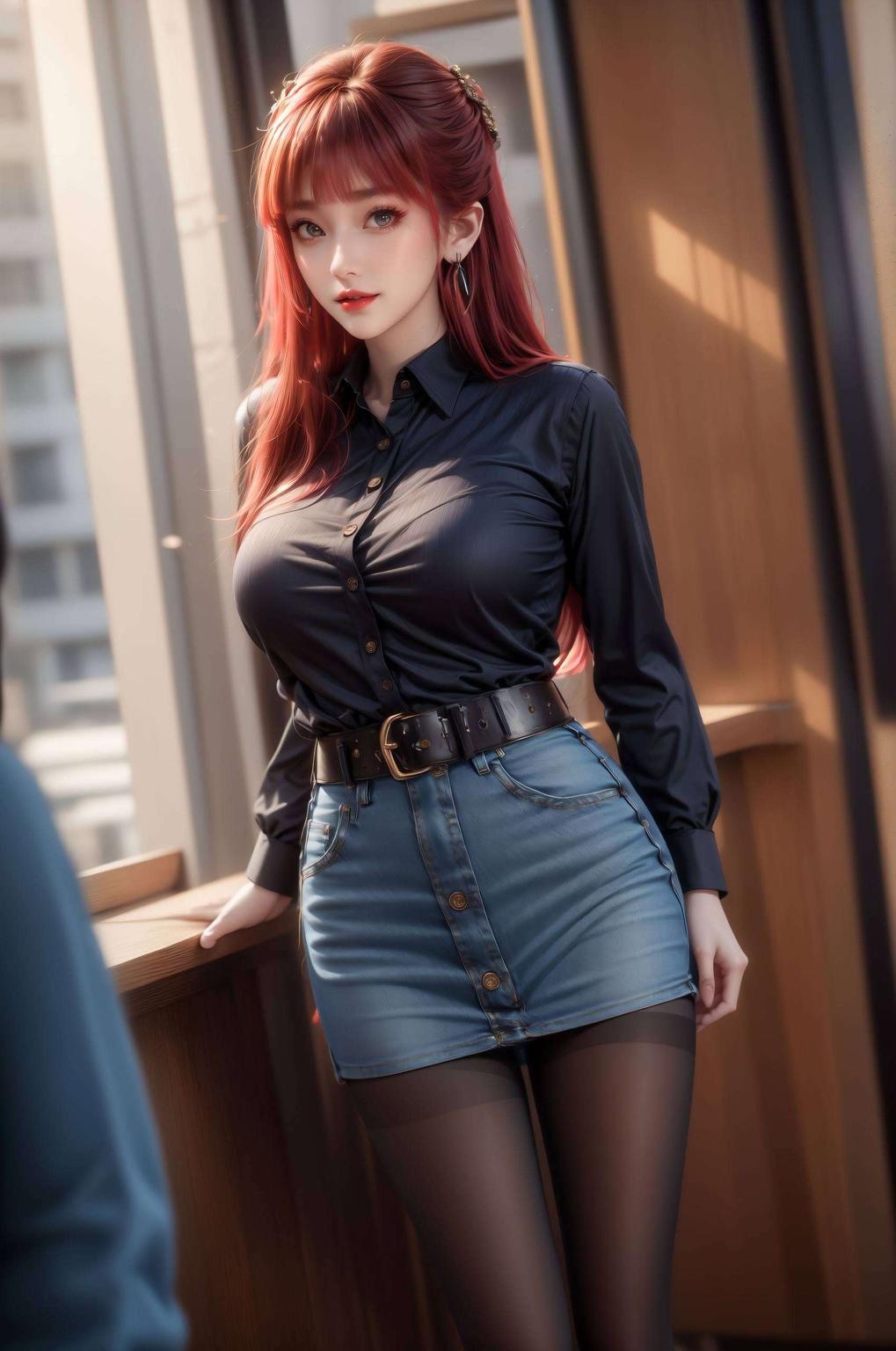 4KAI美女风采尽显！细腻的画面每一帧都如艺术作品