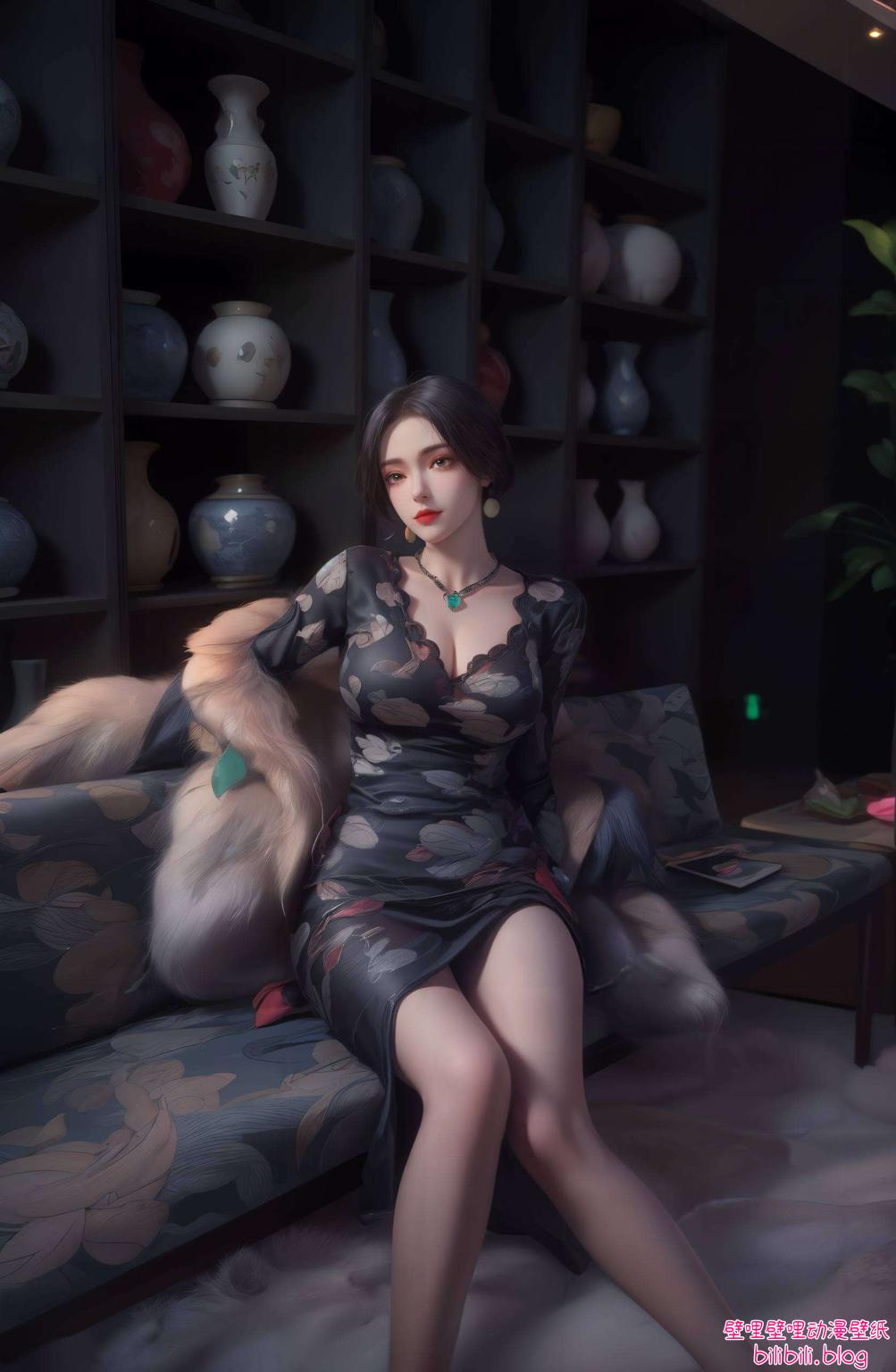 让桌面瞬间焕然一新！快来收藏吧！感受即墨花雪的飘逸风采